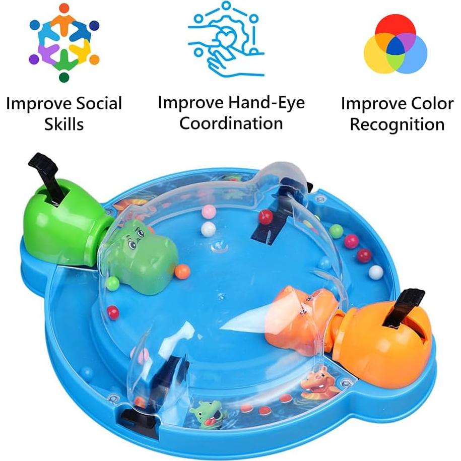 Juego de Mesa Hippos YOOCH para Niños 3+ 2 Jugadores