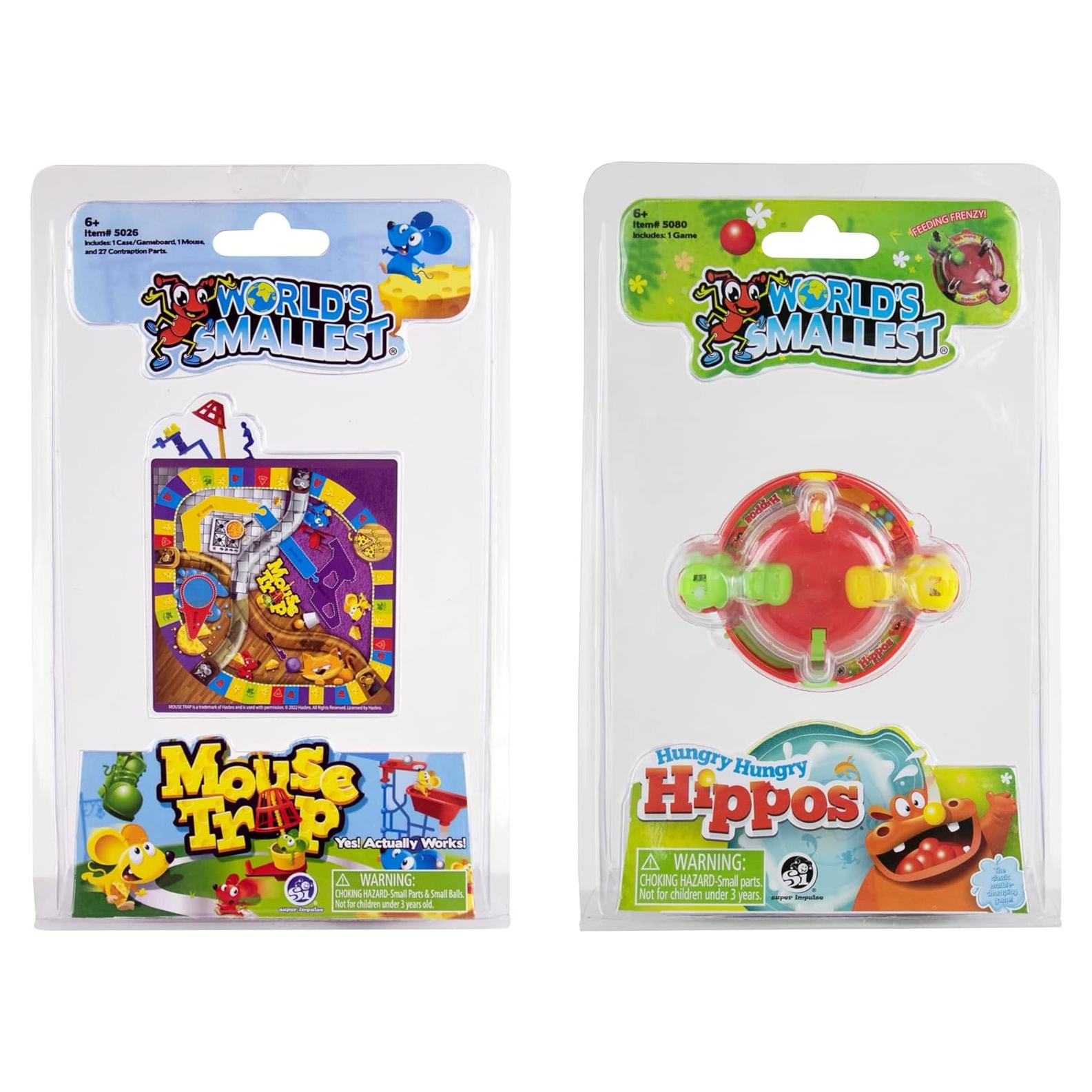 Conjunto de Juegos Pequeños Super Impulse - Trampa Ratones y Hipopótamos