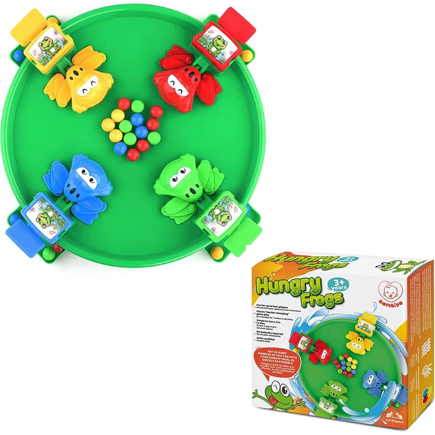 Juego de Mesa Ranas Hambrientas Bambiya - Para 2 a 4 Jugadores