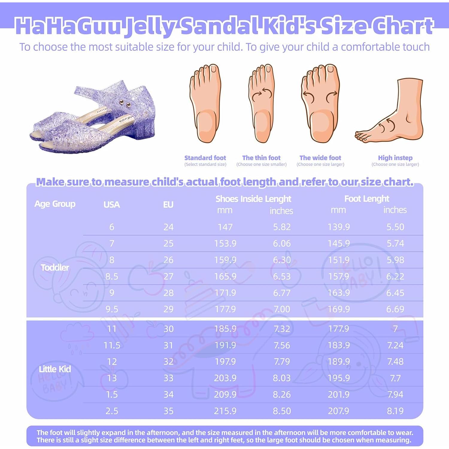 Zapatos Planos de Gel HaHaGuu para Niñas - Tacón 3,05 cm