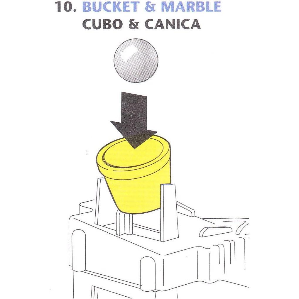 Repuesto Cubo Amarillo para Trampa para Ratones Hasbro
