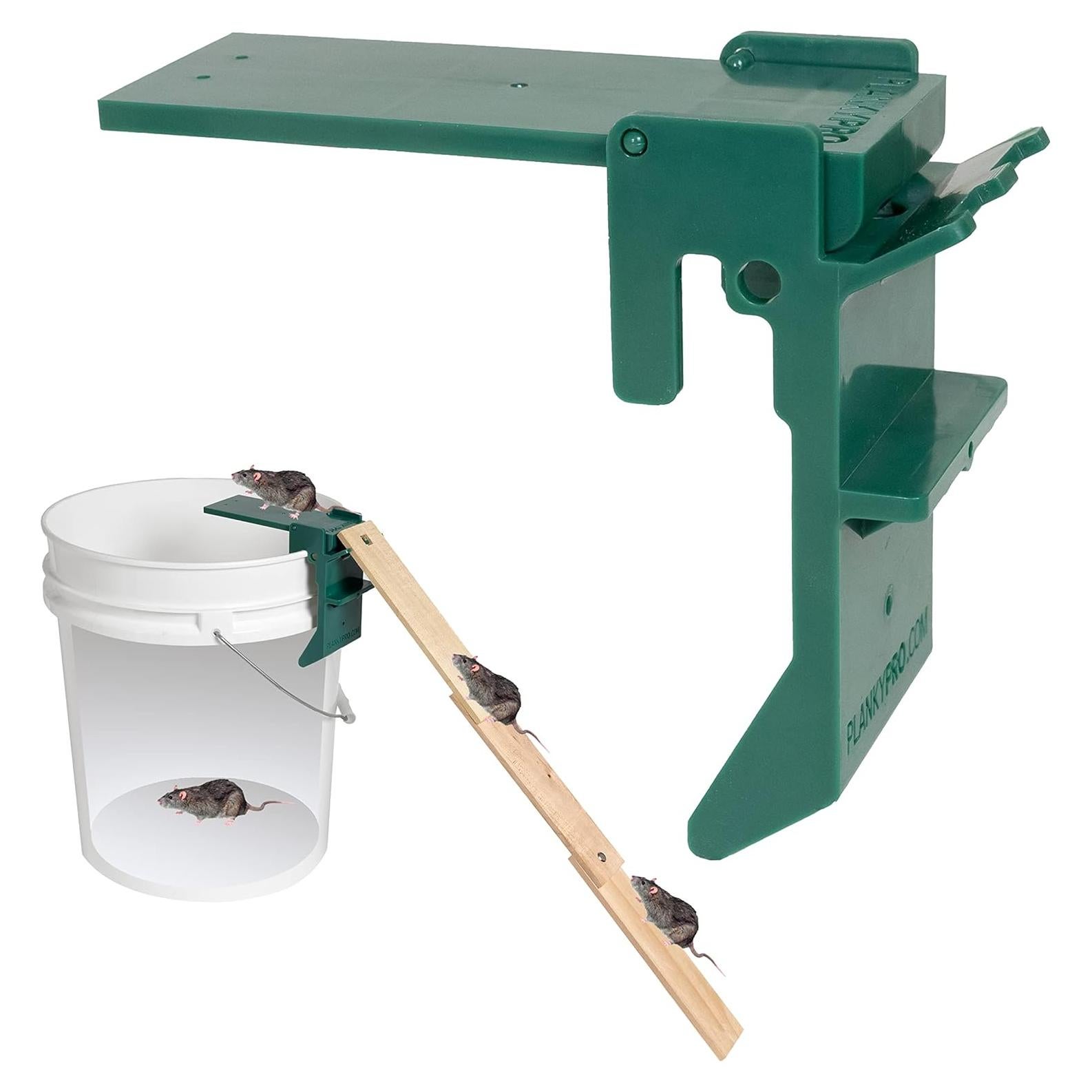 Trampa para Ratones PLANKYPRO | Impermeable y Auto-reinicio