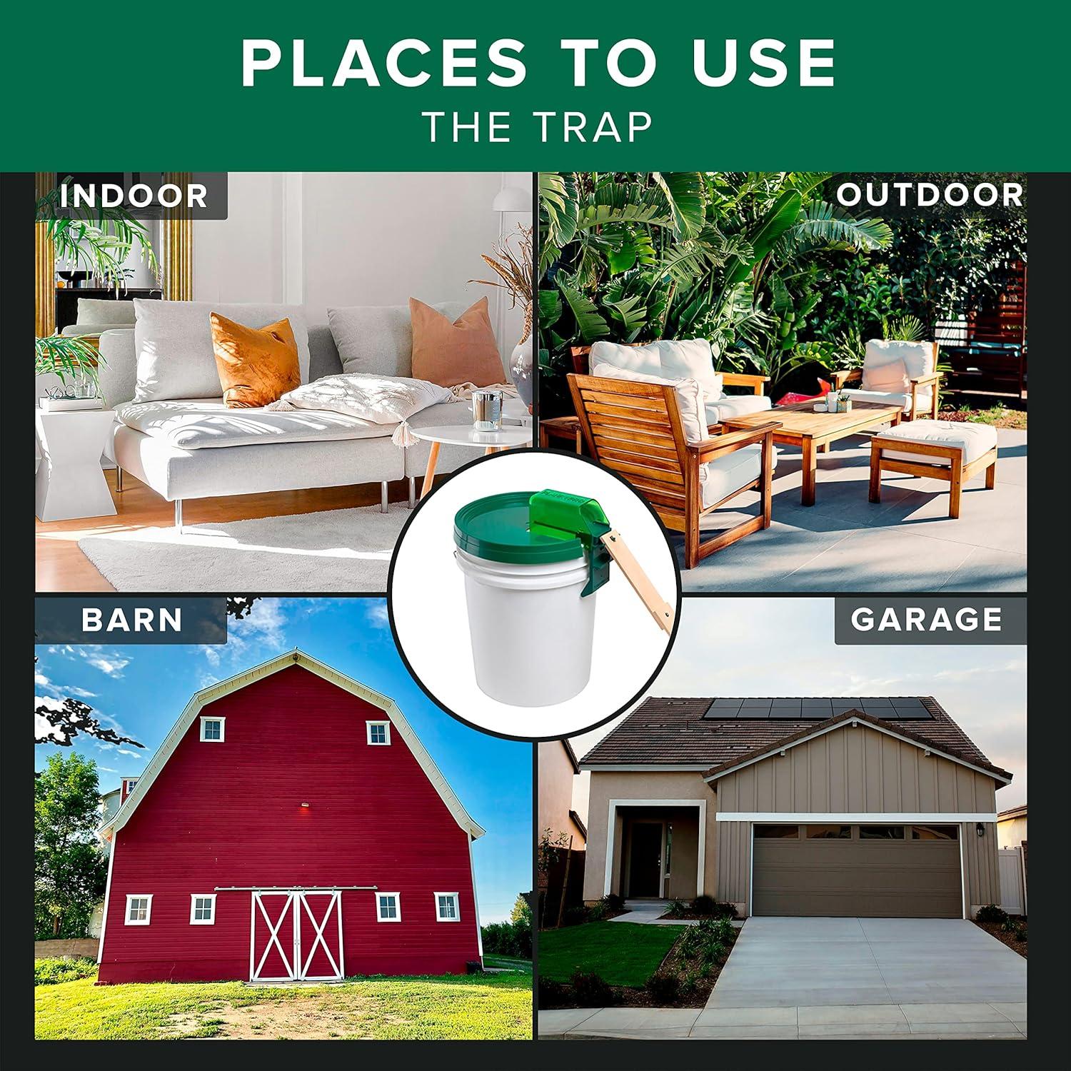 Trampa para Ratones PLANKYPRO | Impermeable y Auto-reinicio