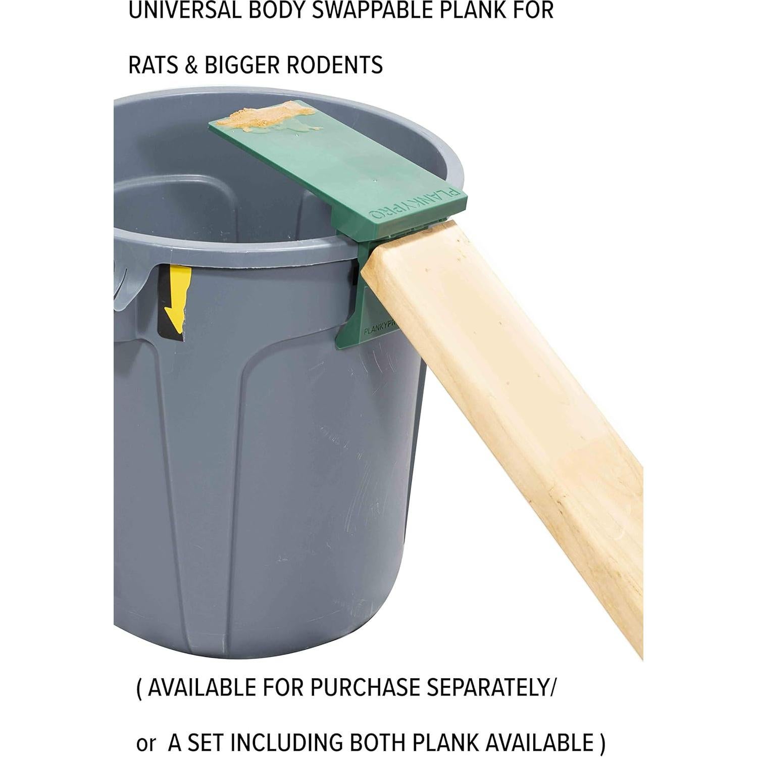 Trampa para Ratones PLANKYPRO | Impermeable y Auto-reinicio