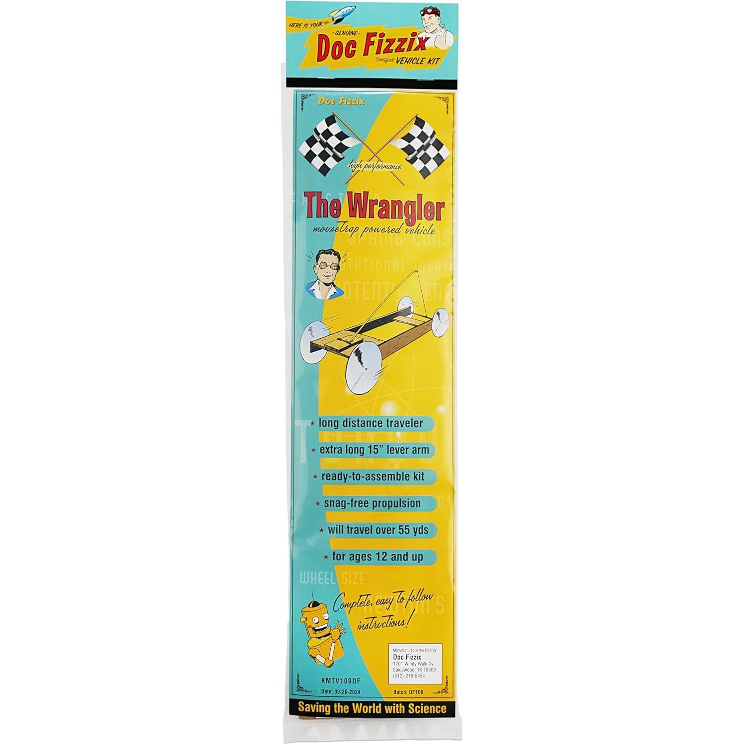 Kit de Coche de Trampa para Ratones Doc Fizzix Wrangler