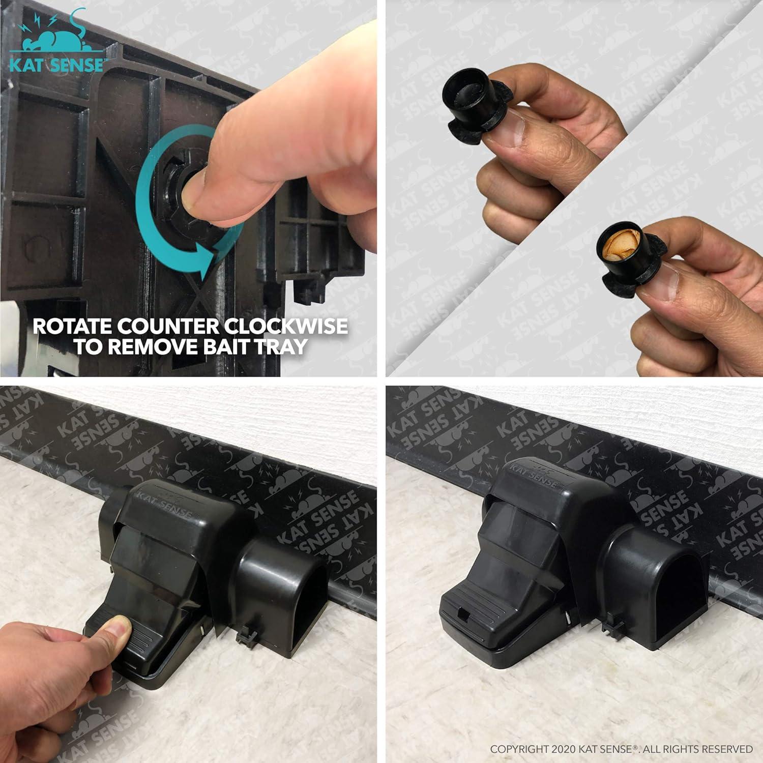 Trampas de Túnel Kat Sense para Ratas y Ardillas - Juego de 2