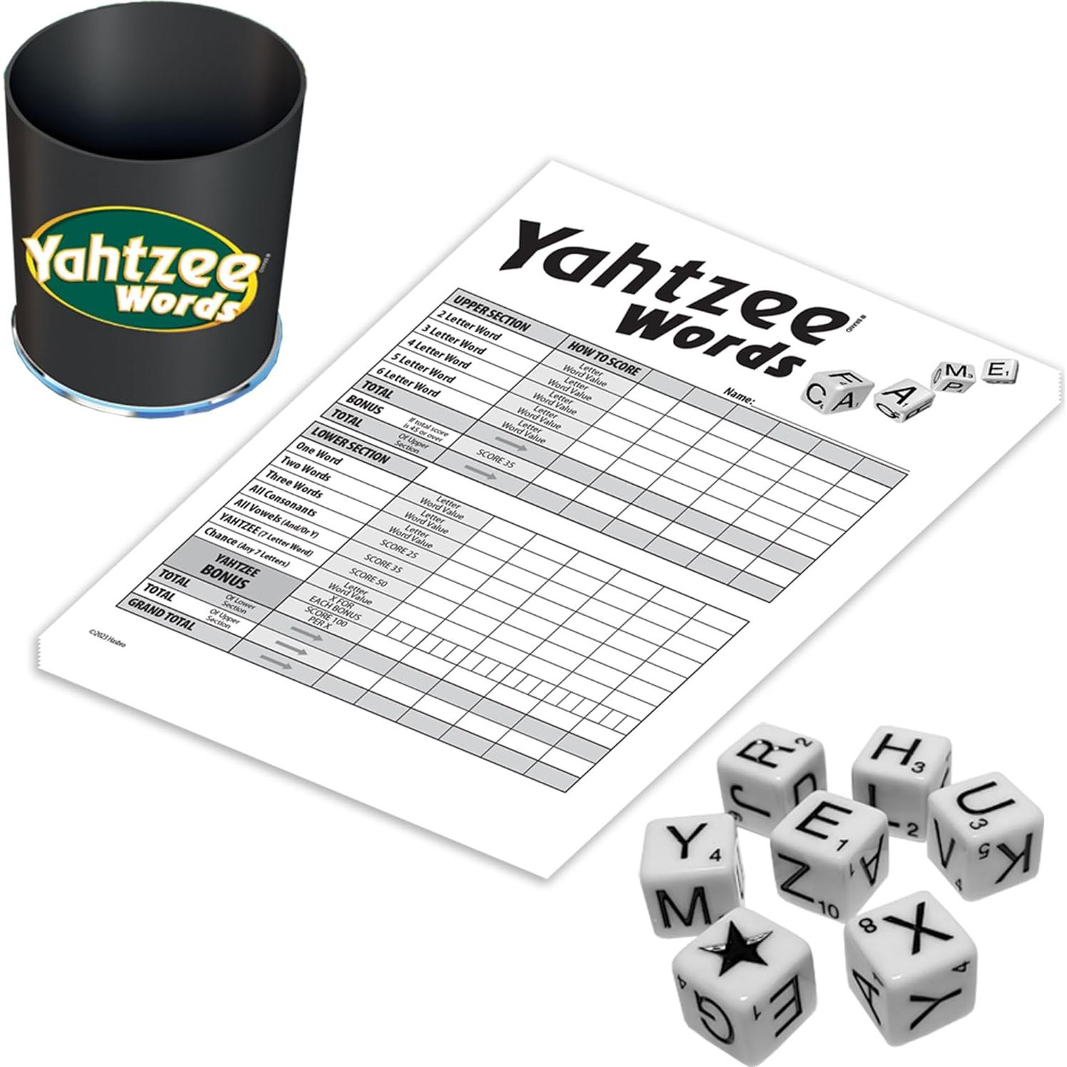 Juego de Palabras Yahtzee Winning Moves para 2+ Jugadores
