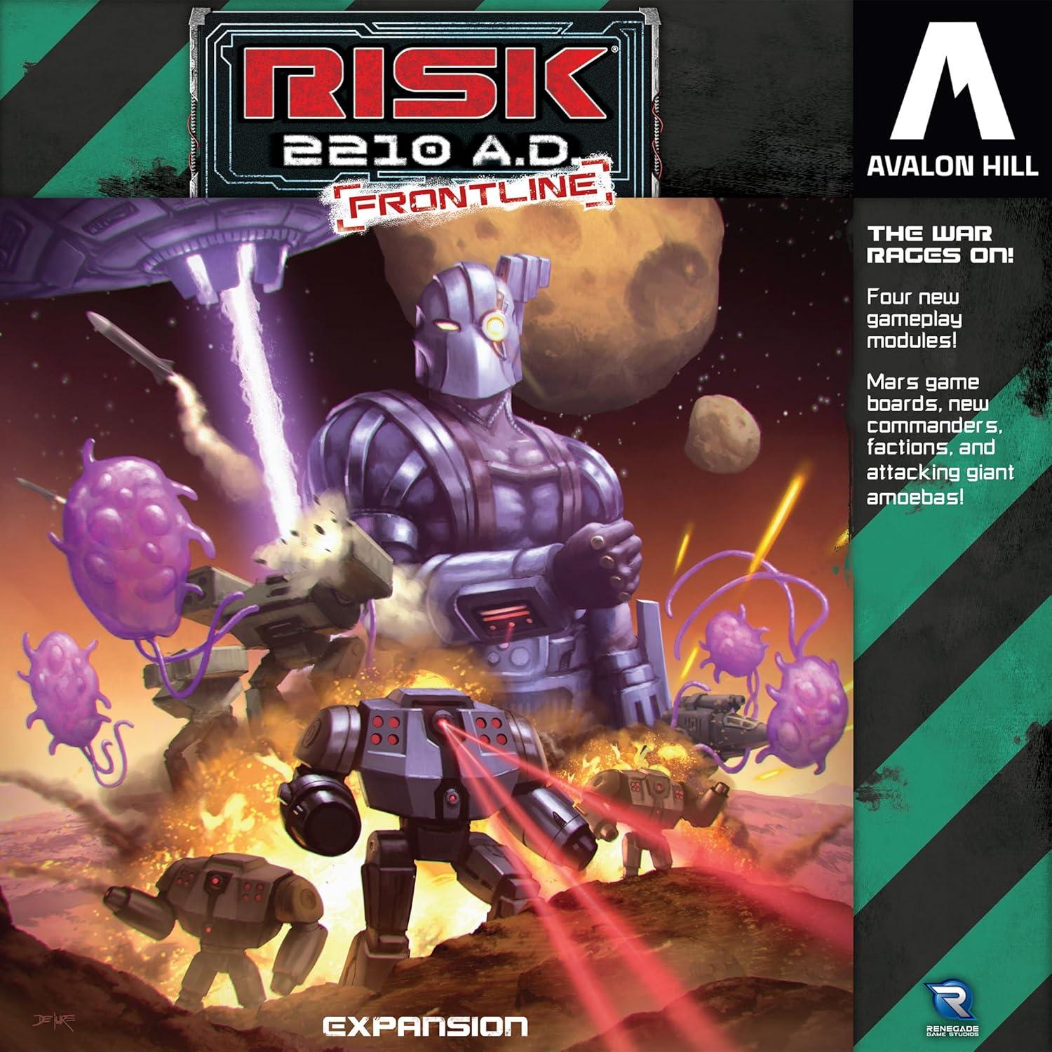 Expansión Risk 2210 D.C. Frontline - Renegade Games, 2-5 Jugadores