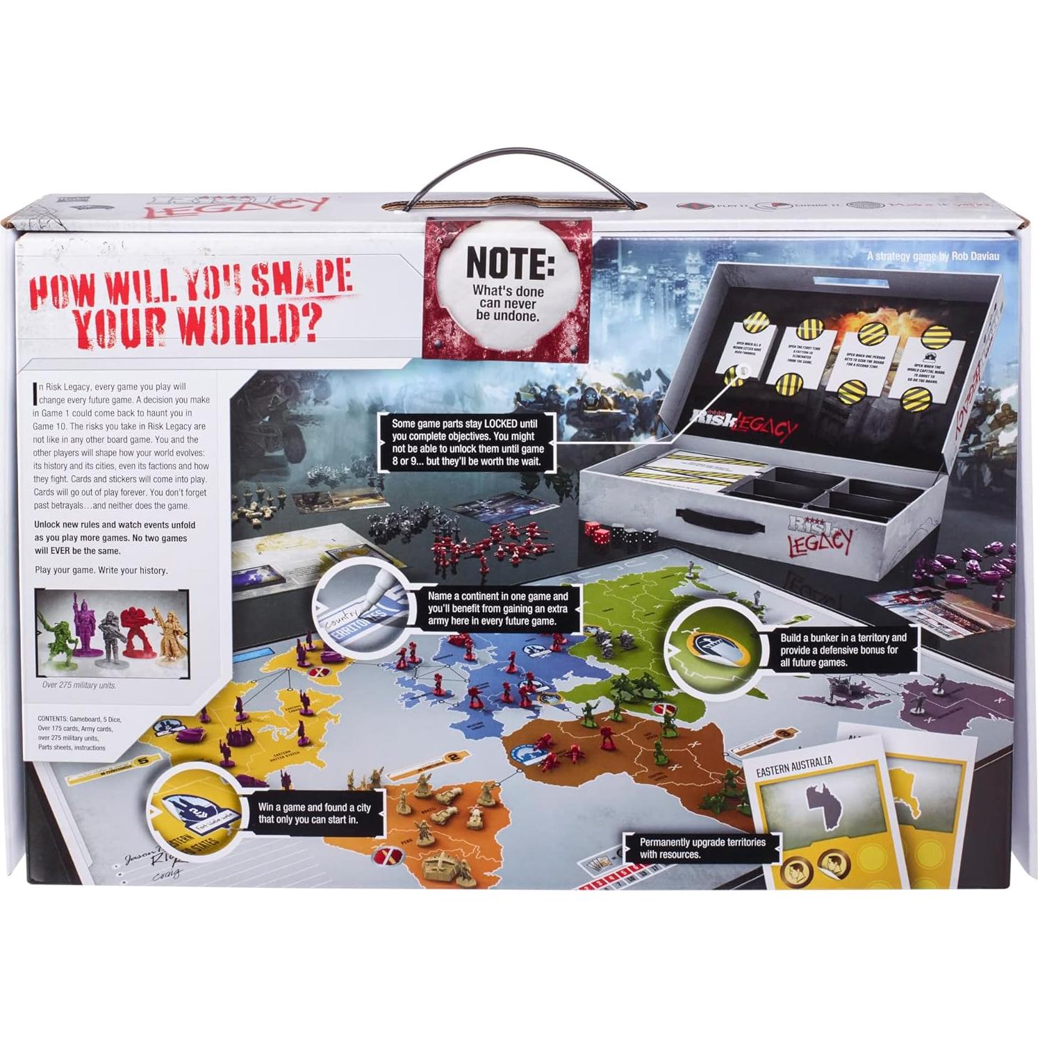 Juego de Mesa Riesgo Legado Hasbro para 3-5 Jugadores