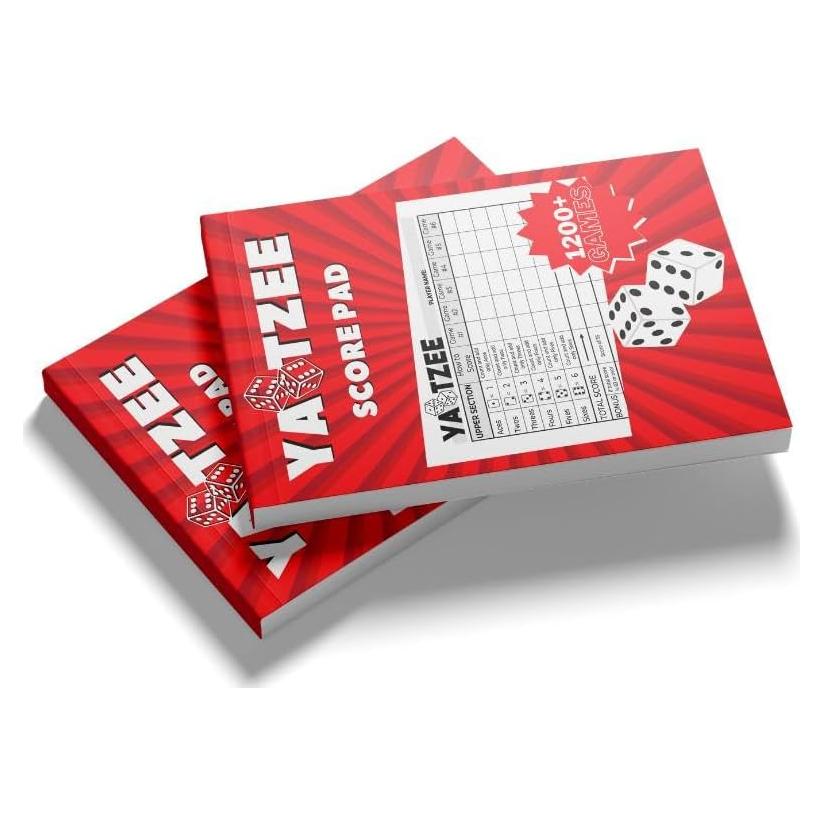 Bloc de Puntuaciones Yahtzee Notewells 100 Hojas 22.8x15.3 cm