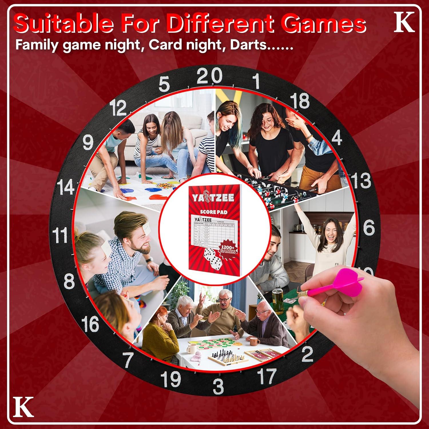 Bloc de Puntuaciones Yahtzee Notewells 100 Hojas 22.8x15.3 cm