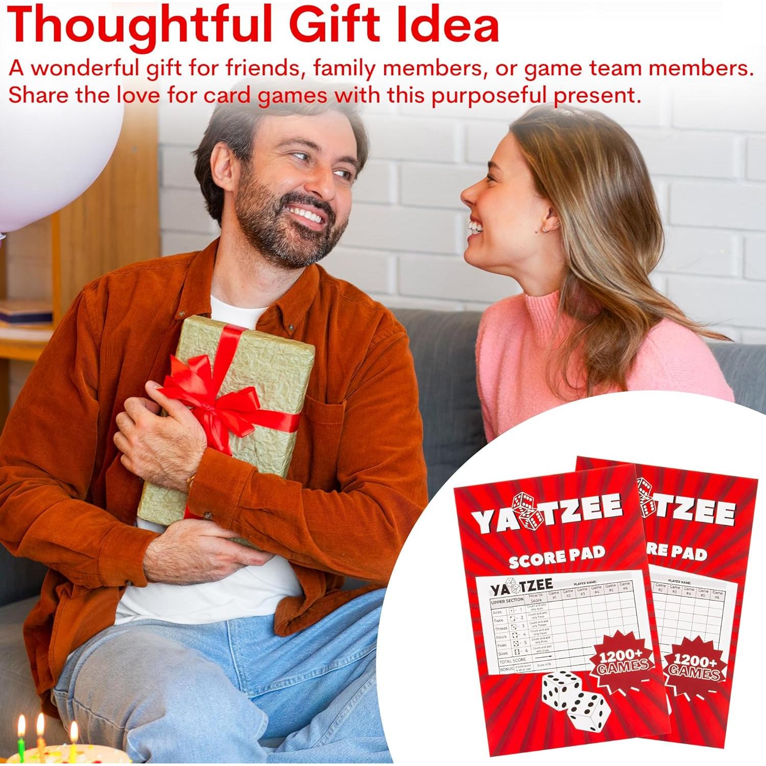 Bloc de Puntuaciones Yahtzee Notewells 100 Hojas 22.8x15.3 cm