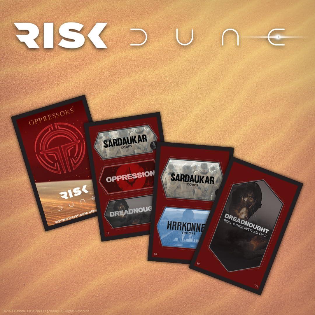 Juego de Mesa Riesgo Dune - Estrategia 2 a 4 Jugadores
