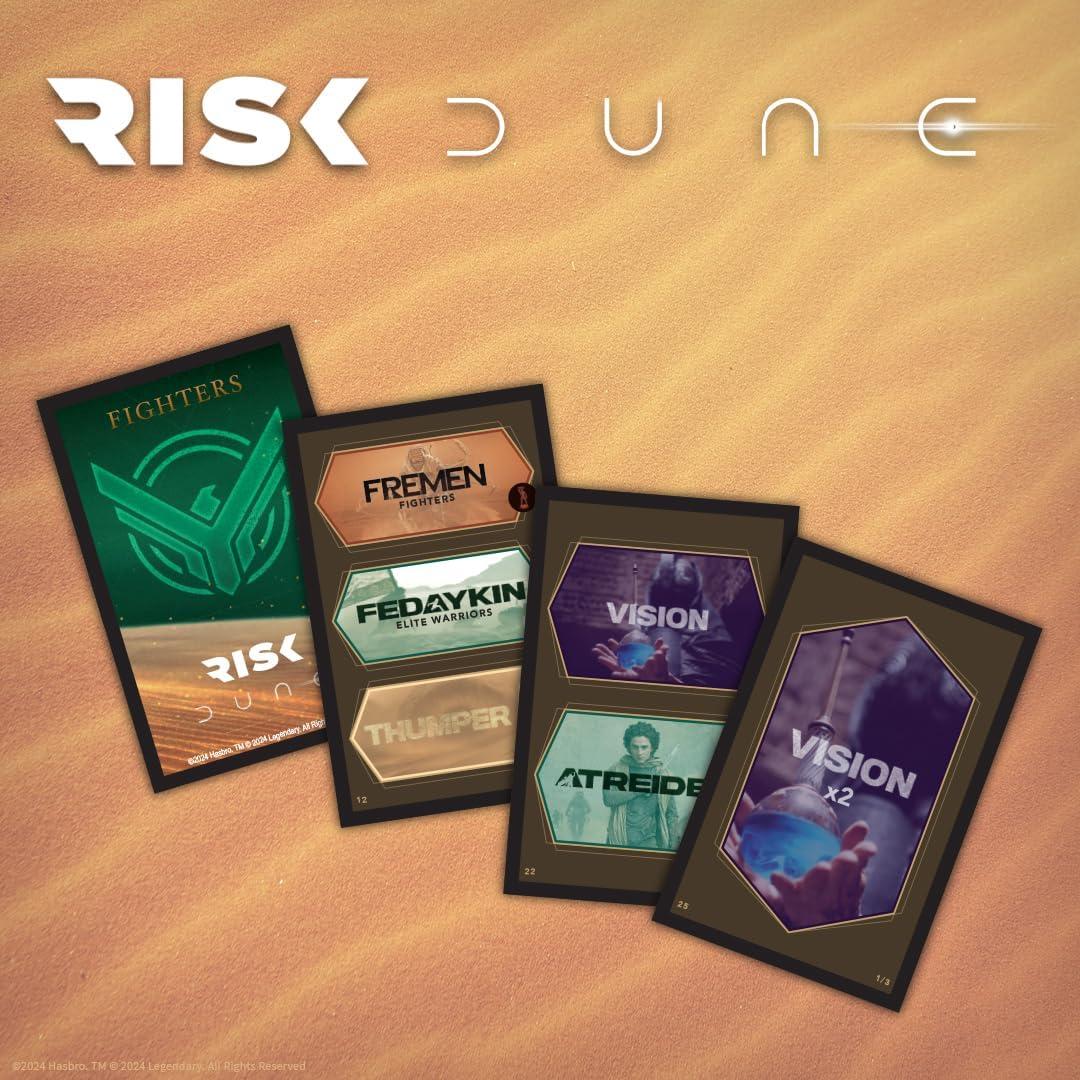 Juego de Mesa Riesgo Dune - Estrategia 2 a 4 Jugadores