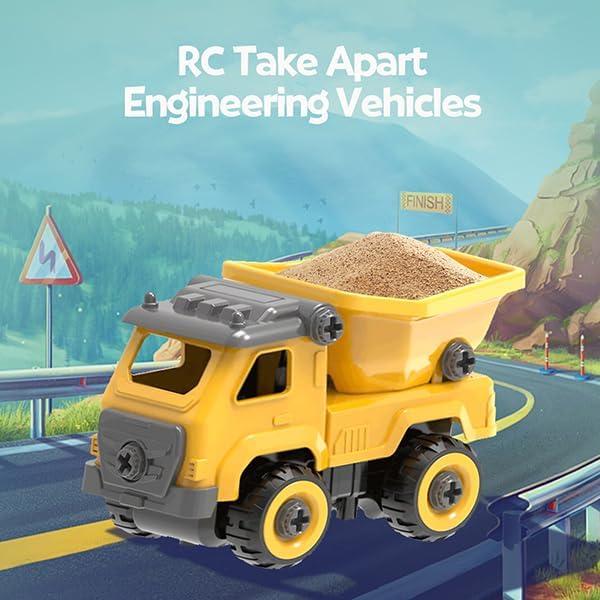 Camión de Volteo Desarmable TOYTWIST 20.32 cm Juguete STEM