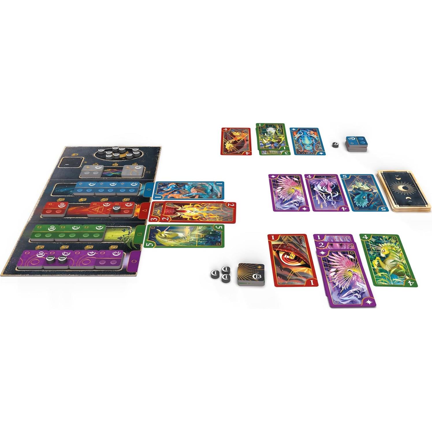 Juego de Cartas Mythicals - Estrategia Elemental para 2 Jugadores