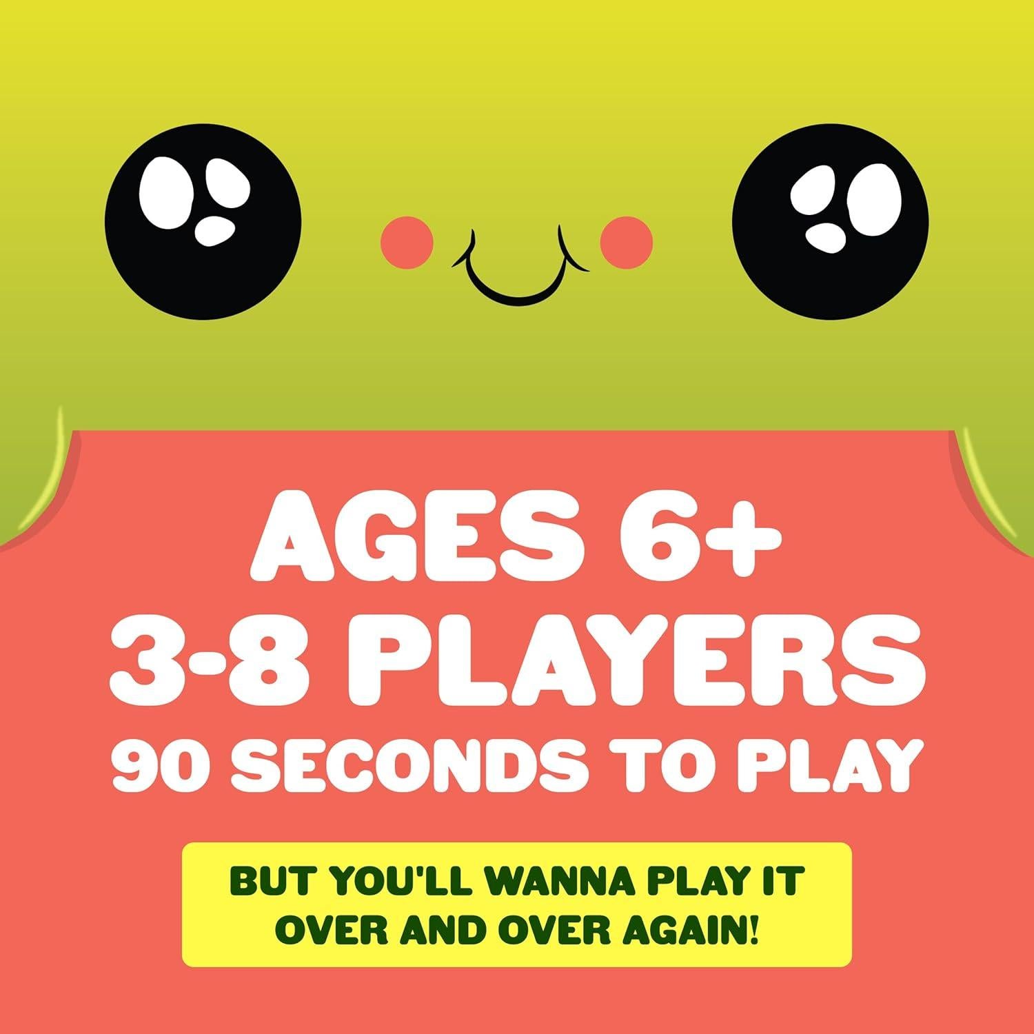 Juego de Cartas Salmón Feliz Exploding Kittens - 3-8 Jugadores