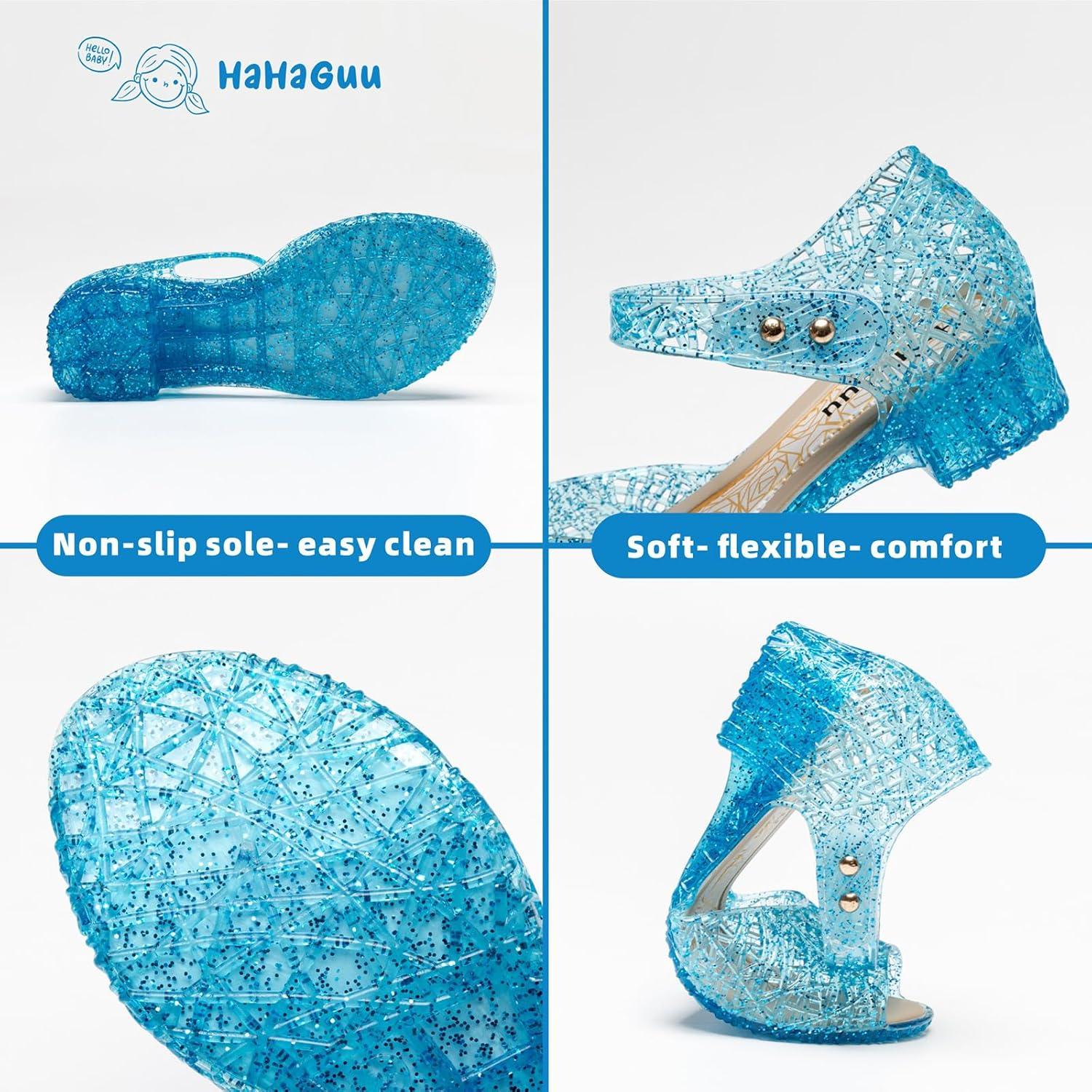 Sandalias de Gel HaHaGuu para Niñas 3,05 cm Punta Abierta