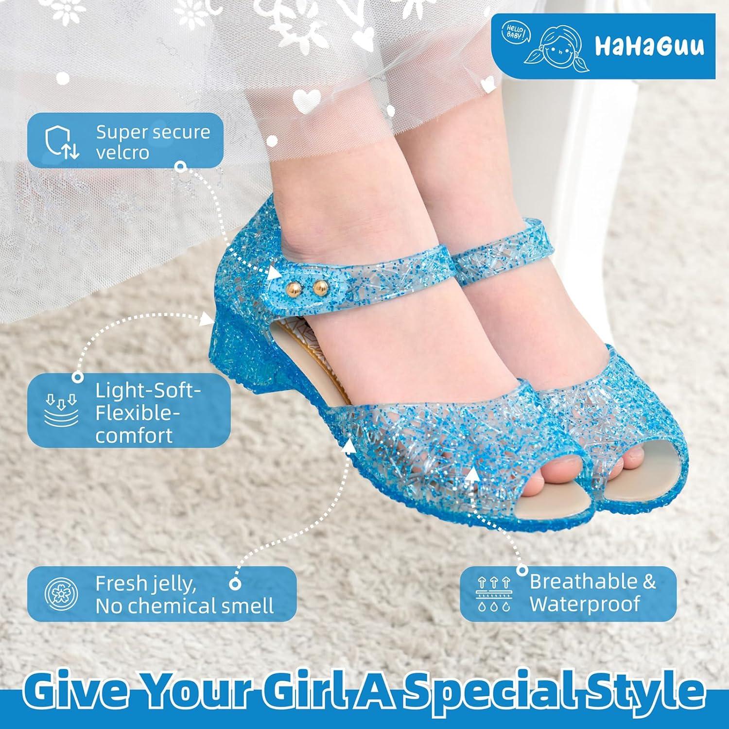 Sandalias de Gel HaHaGuu para Niñas 3,05 cm Punta Abierta
