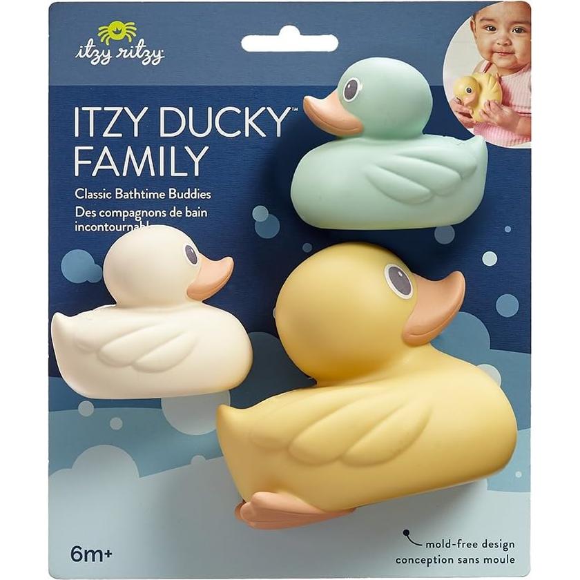 Set de 3 Juguetes de Baño Flotantes Itzy Ritzy - Patos