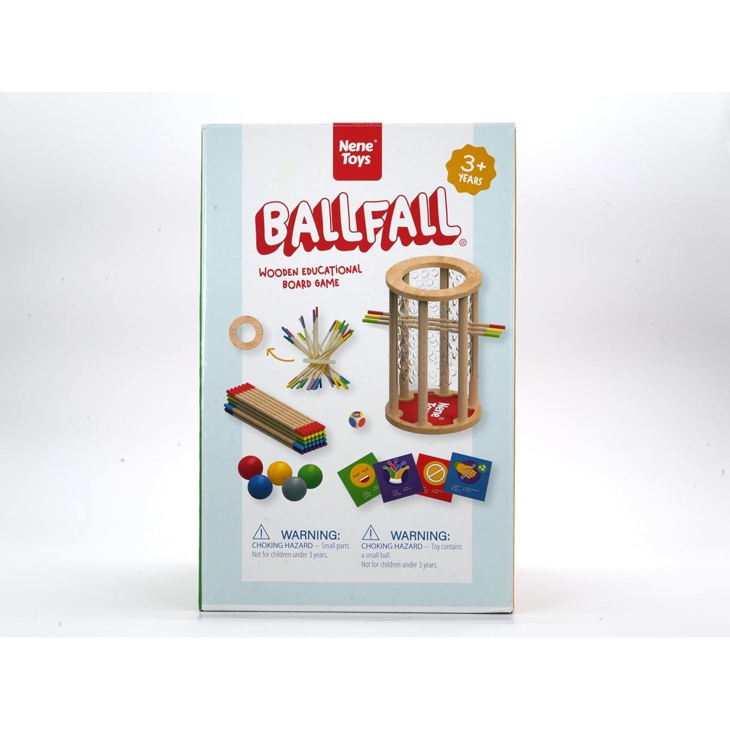 Nene Toys BALLFALL Jumbo - Juego de Mesa Montessori 3-9 Años