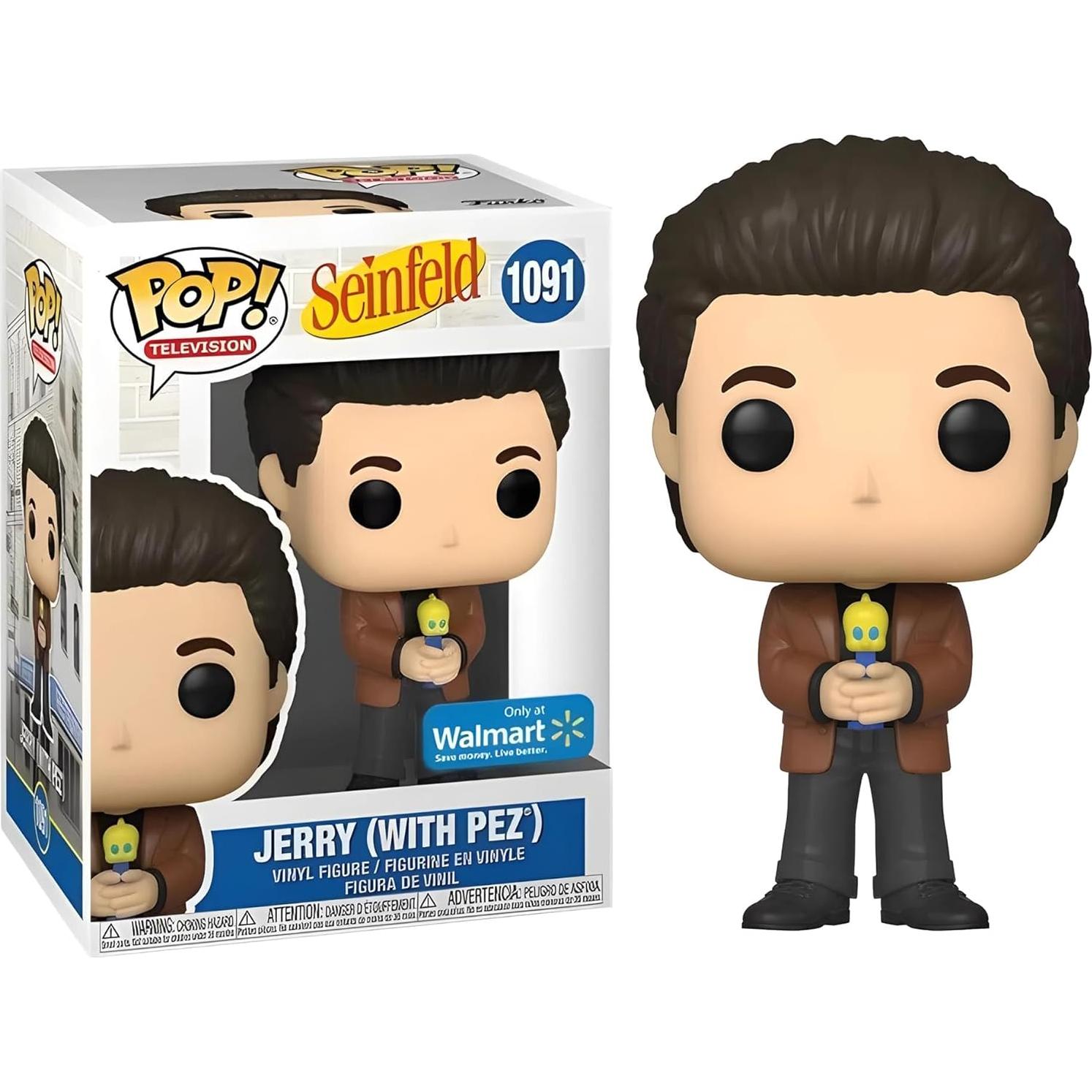Figura Funko POP Jerry Seinfeld con PEZ 9.53 cm