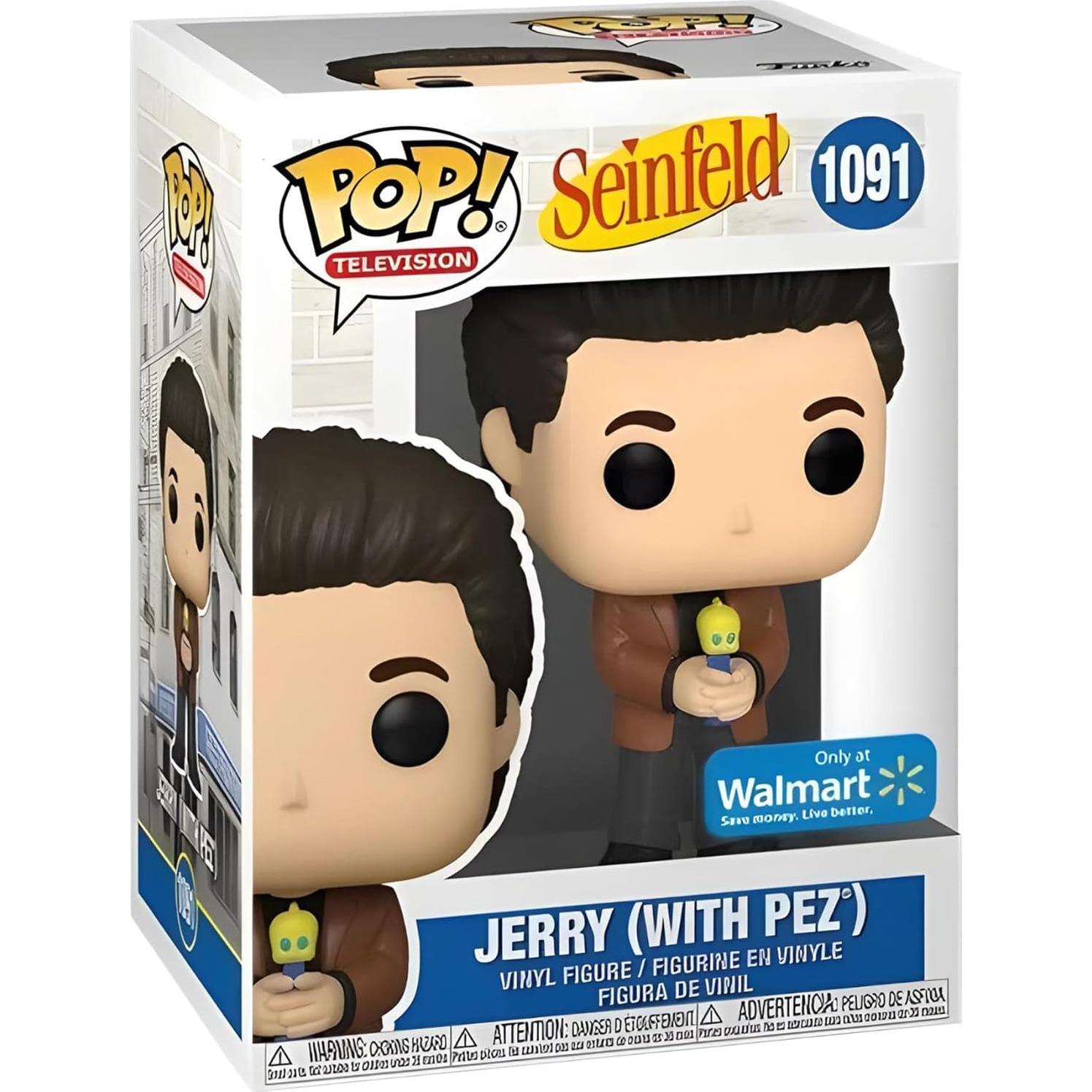 Figura Funko POP Jerry Seinfeld con PEZ 9.53 cm