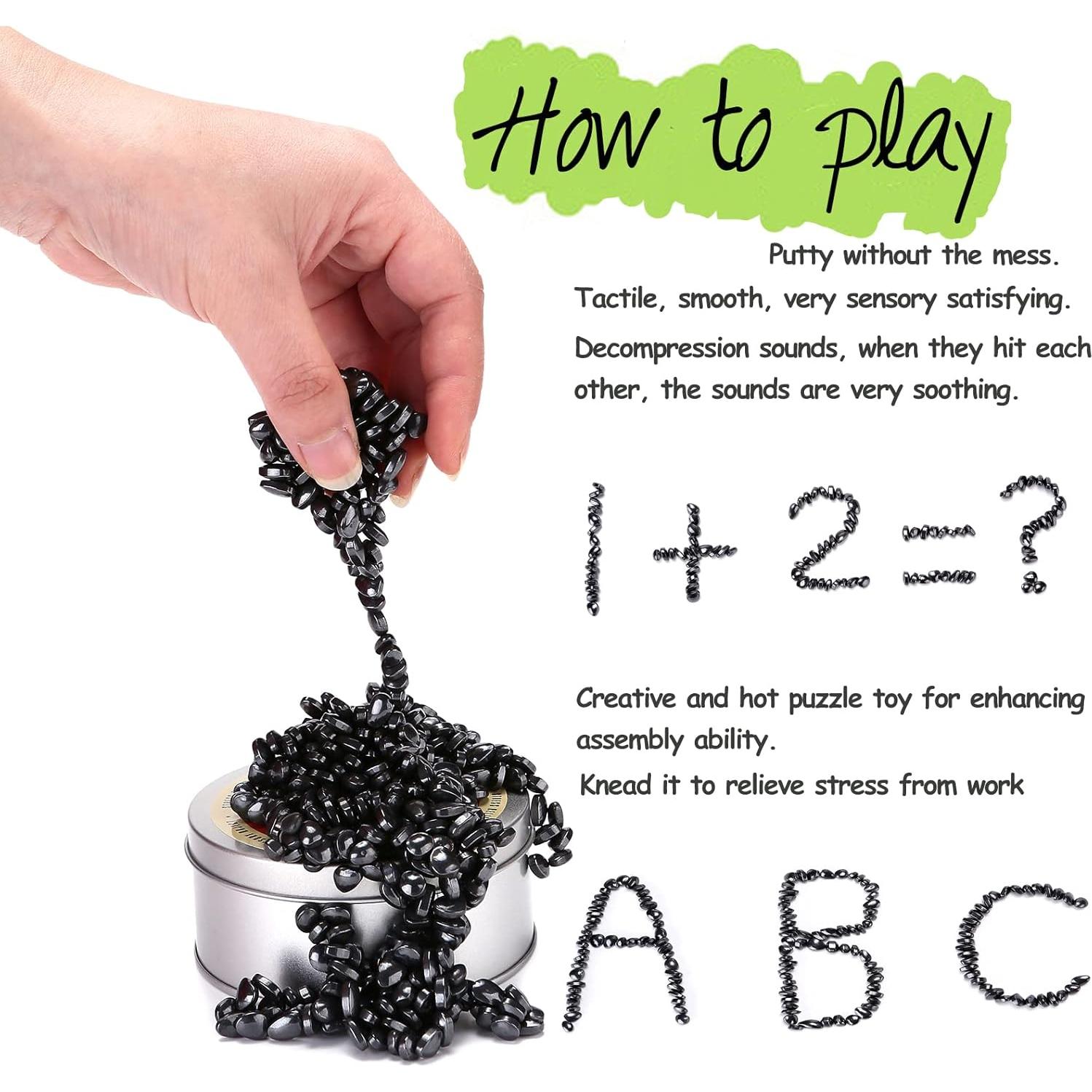 Bolas Magnéticas Antiestrés Alunmair 550 PCS para Oficina