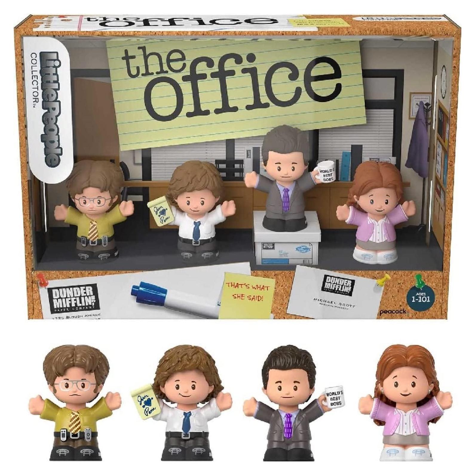 Conjunto de Figuras Little People Collector The Office Fisher-Price