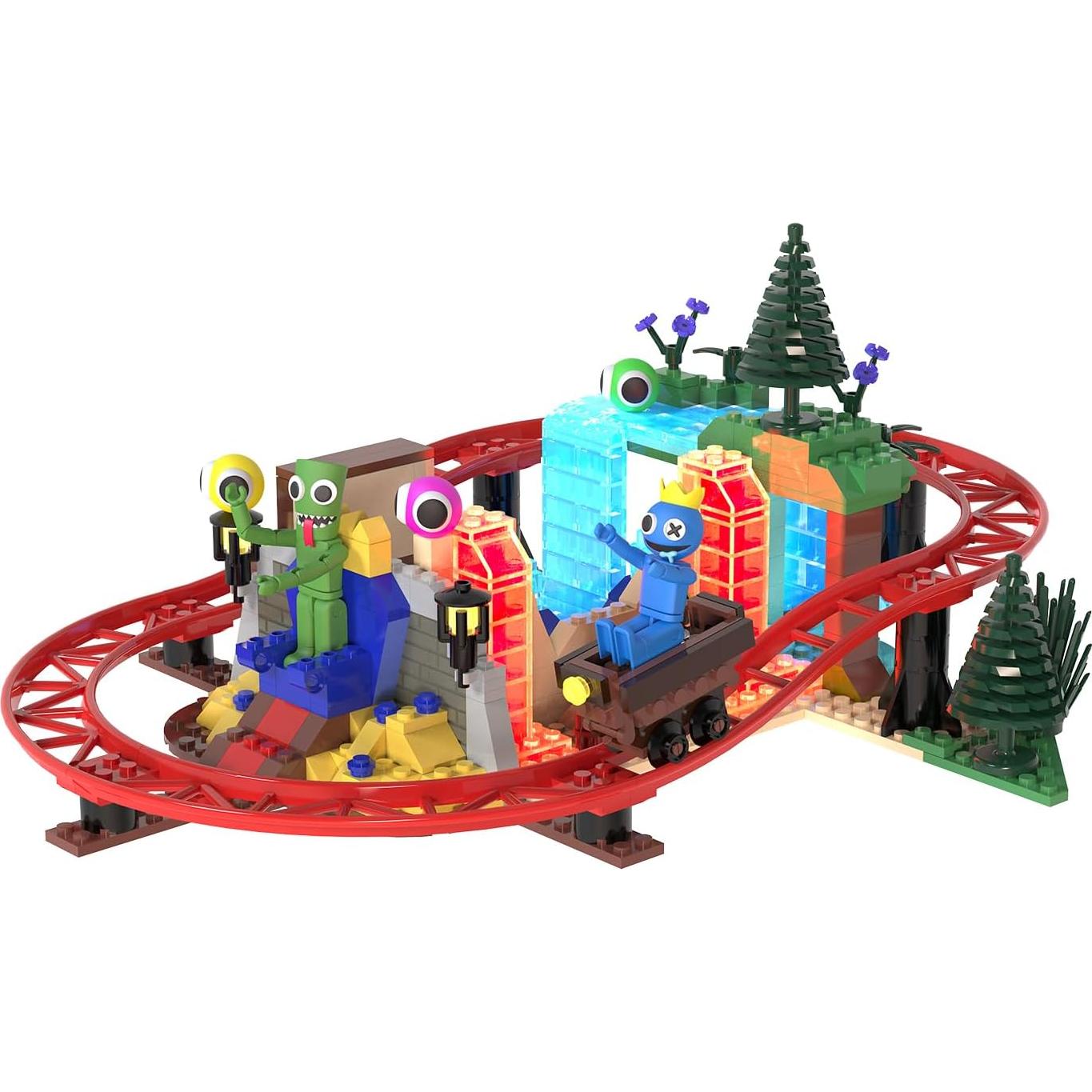 Conjunto Construible Deluxe Phat$tacks Amigos del Arco Iris