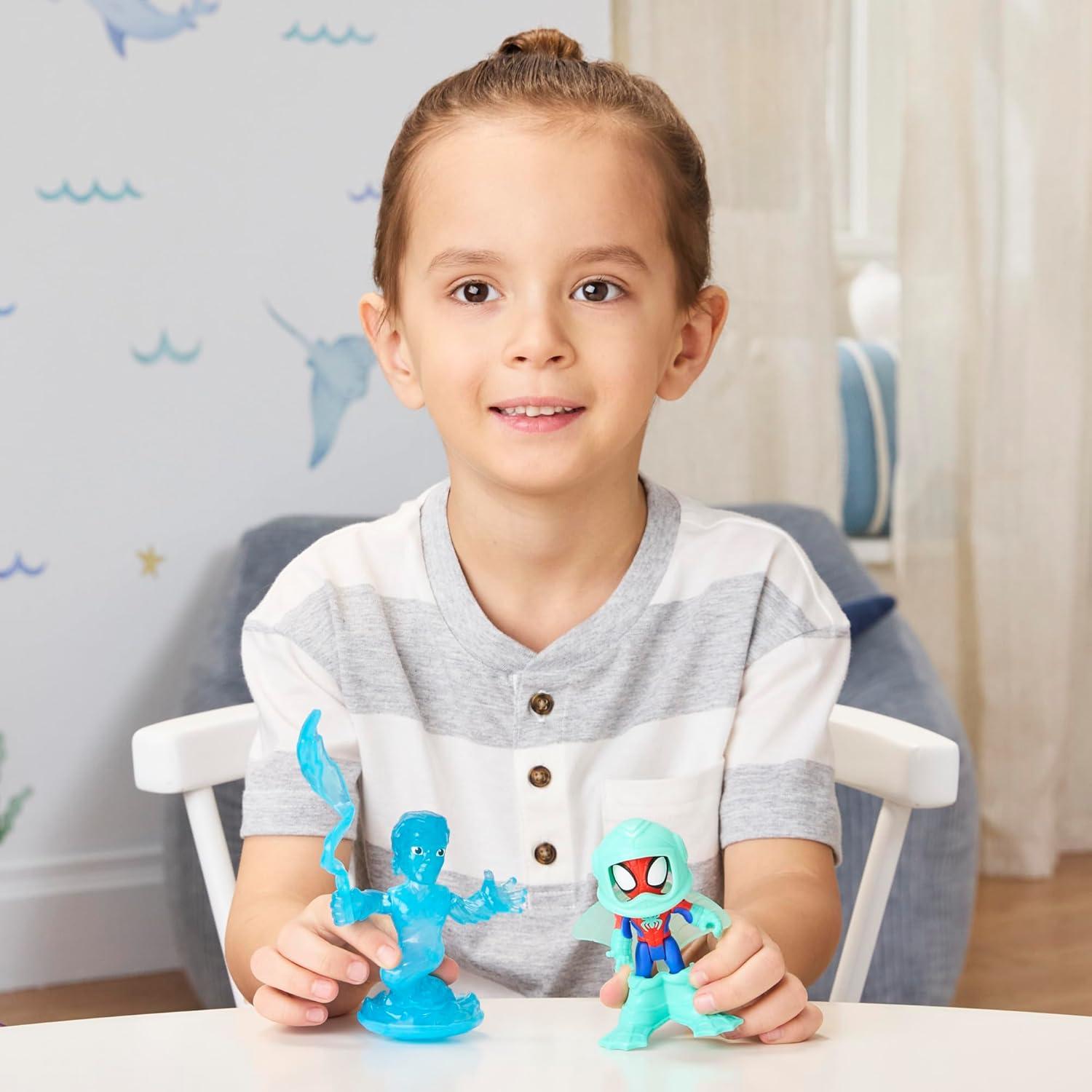 Figuras de Acción Marvel Spidey y Hydro-Man 7.6 cm