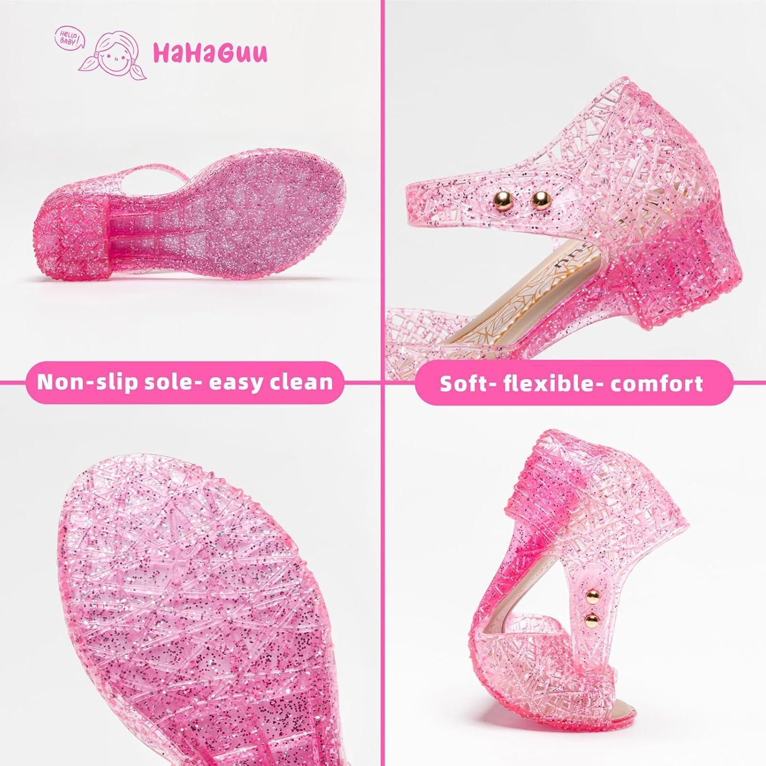 Zapatos Planos de Gel HaHaGuu para Niñas 3,05 cm Punta Abierta