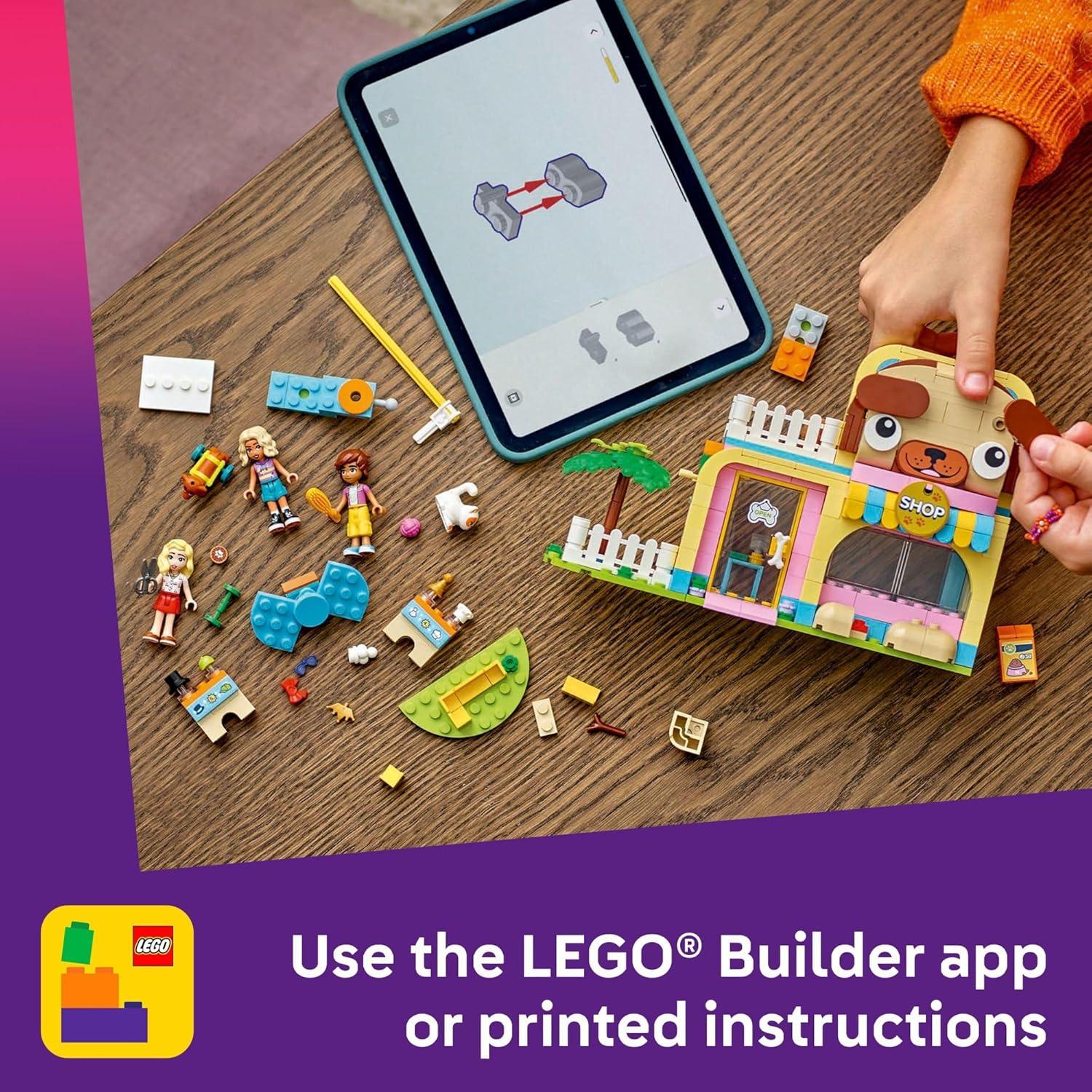 LEGO Friends Tienda de Accesorios para Mascotas 42650 - Juguete 375 Piezas