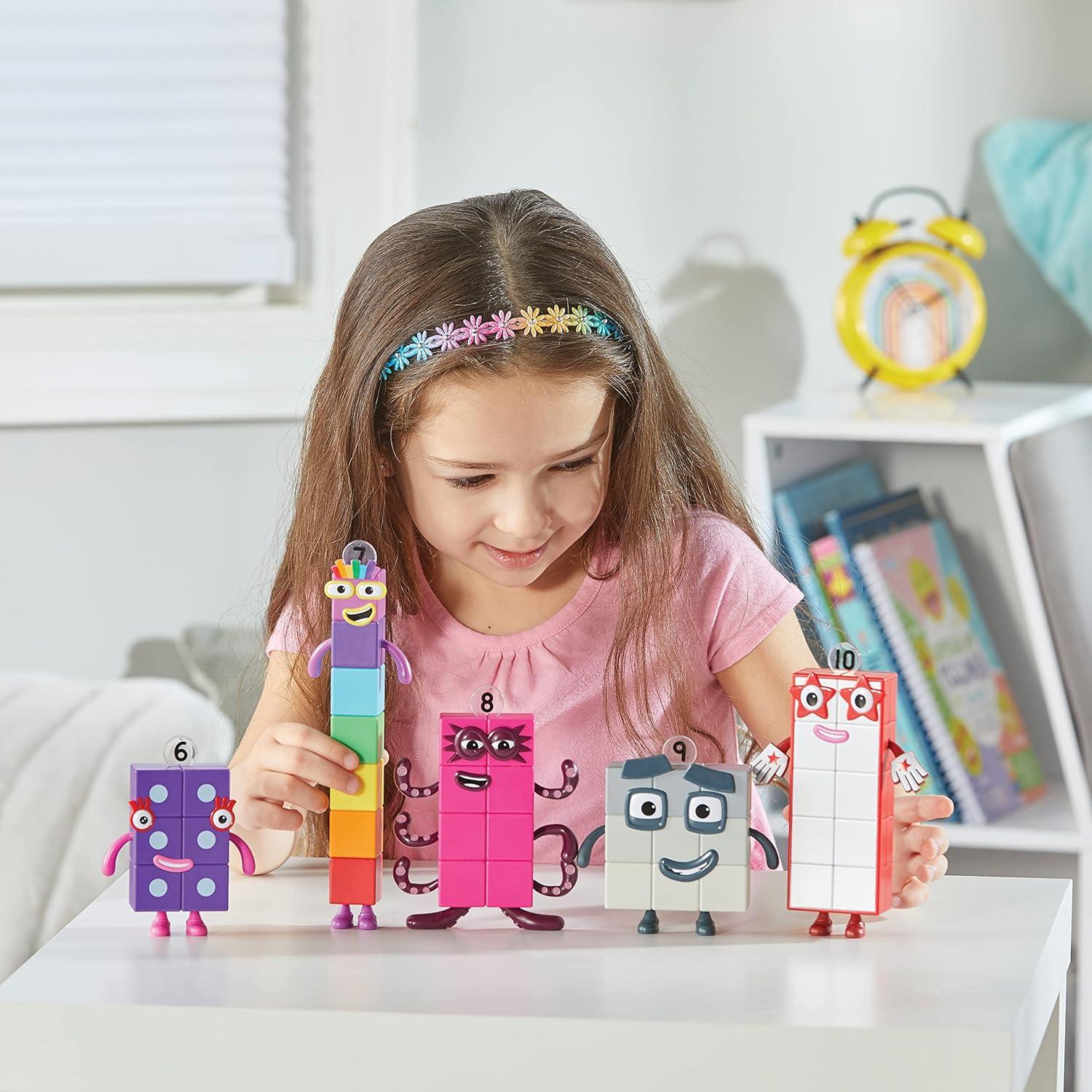 Figuras de Acción Numberblocks Seis a Diez hand2mind - Juguetes Educativos