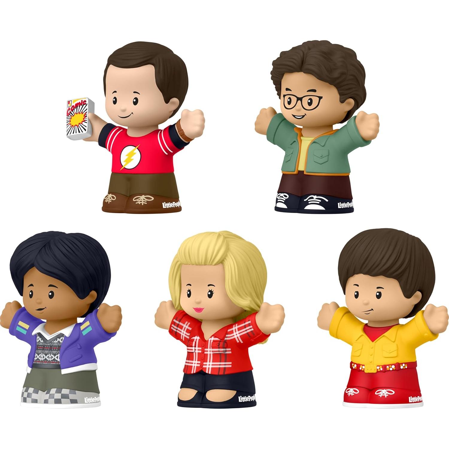 Conjunto de Figuras Little People The Big Bang Theory - Fisher-Price