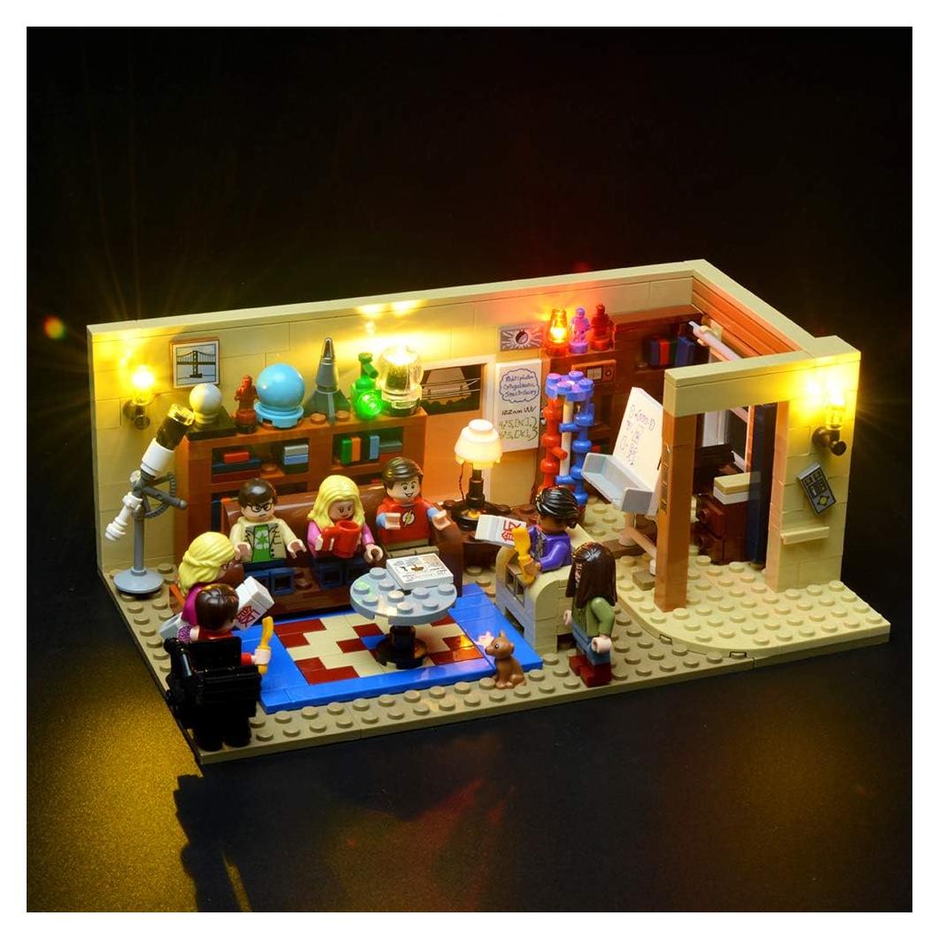 Kit de Iluminación LED BRIKSMAX para Lego 21302 Big Bang Theory