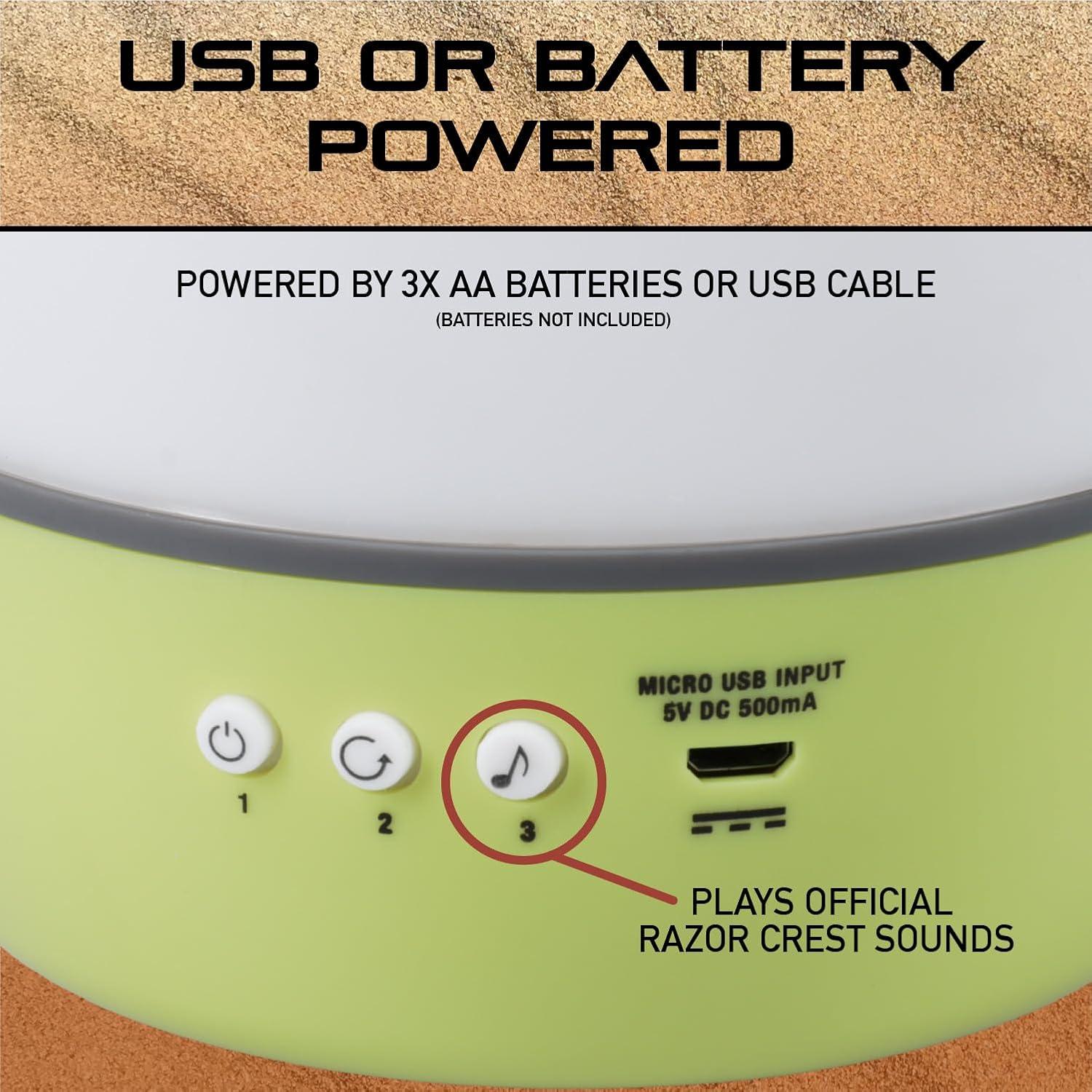 Luz Nocturna Grogu Paladone 12.2 cm Star Wars LED