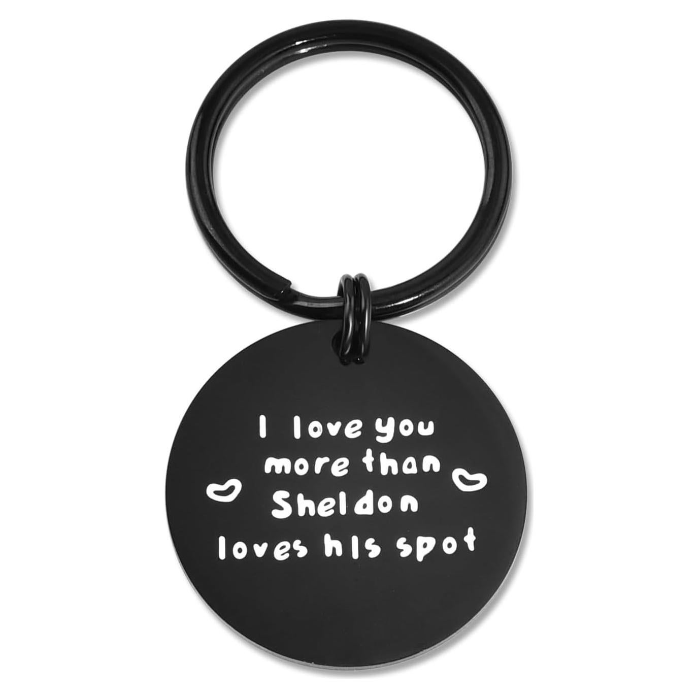 Llave Divertida Big Bang Theory Acero Inoxidable 30mm