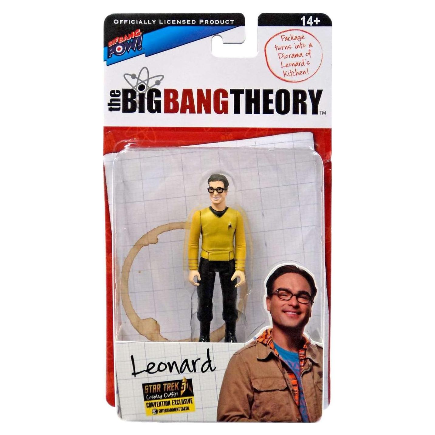 Figura de Acción Leonard Hofstadter Star Trek 3.75" Bif Bang Pow!