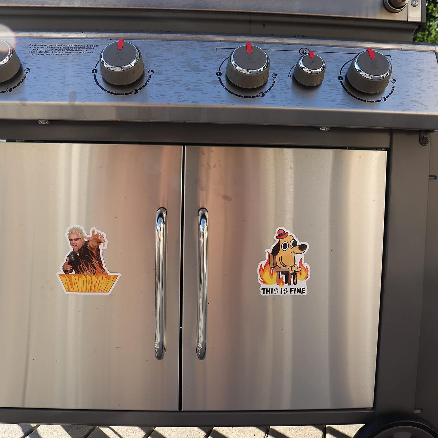 Paquete de 306 Pegatinas de Meme Divertidas Puraesla - Vinilo Impermeable