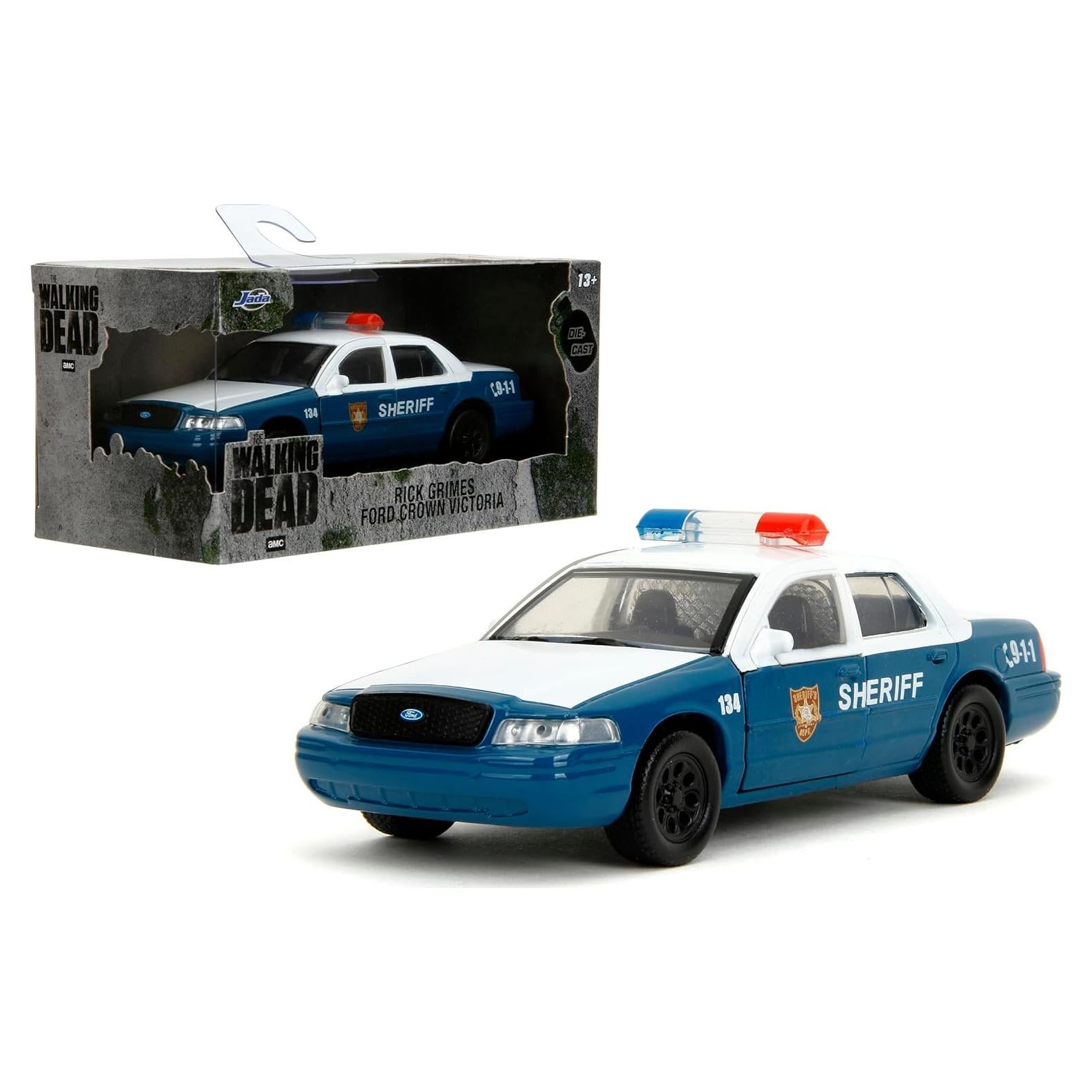 Auto Die-Cast 1:32 Rick Grimes Ford Crown Victoria Jada Toys