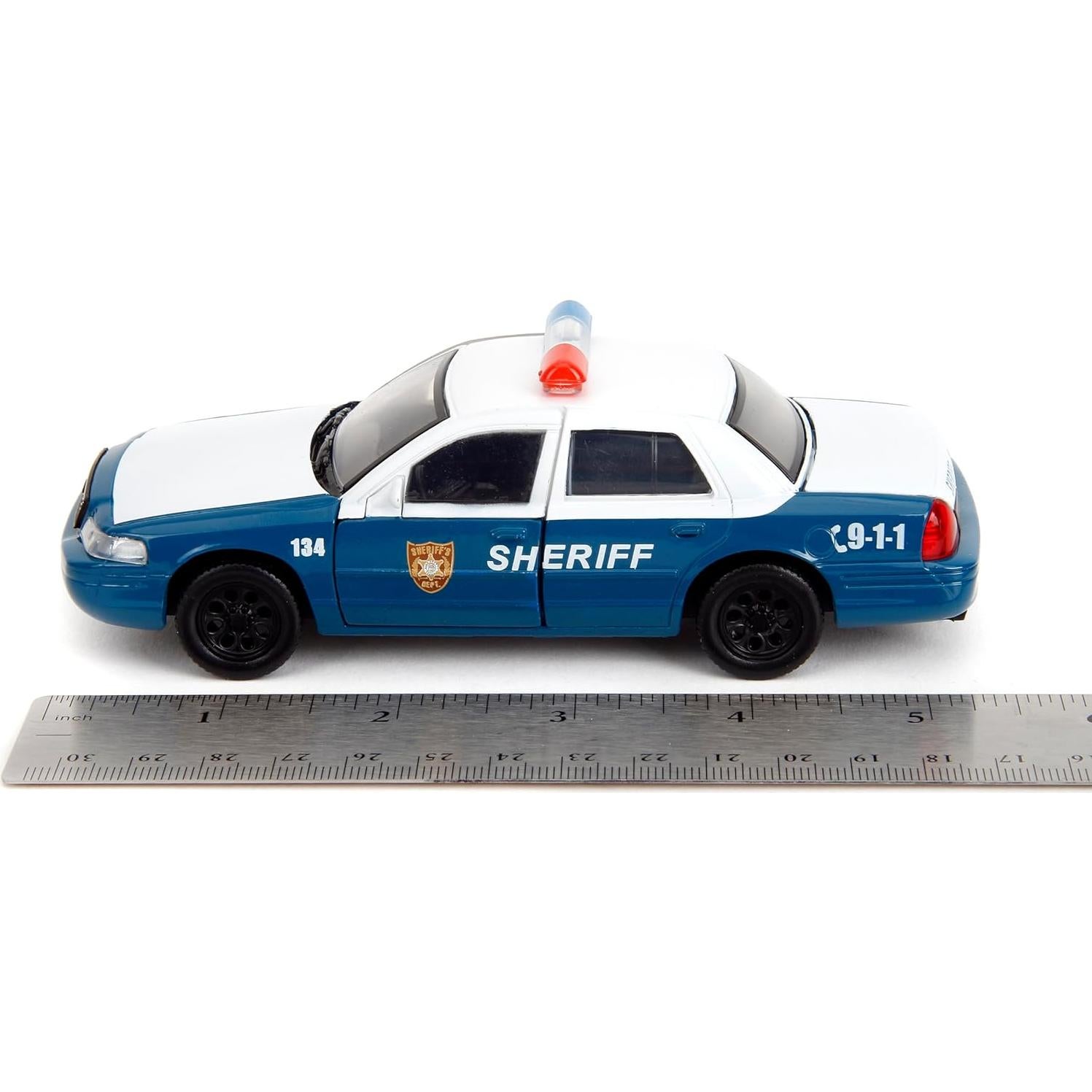 Auto Die-Cast 1:32 Rick Grimes Ford Crown Victoria Jada Toys