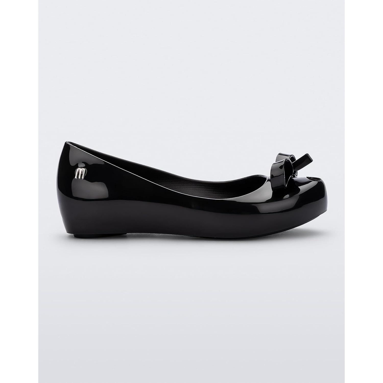 Zapatos planos Mini Melissa Ultragirl con moño para niñas - 11