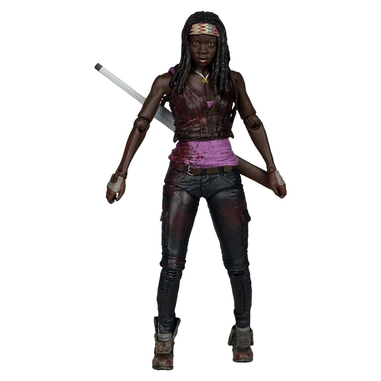 Figura articulada Michonne 14cm McFarlane Toys The Walking Dead