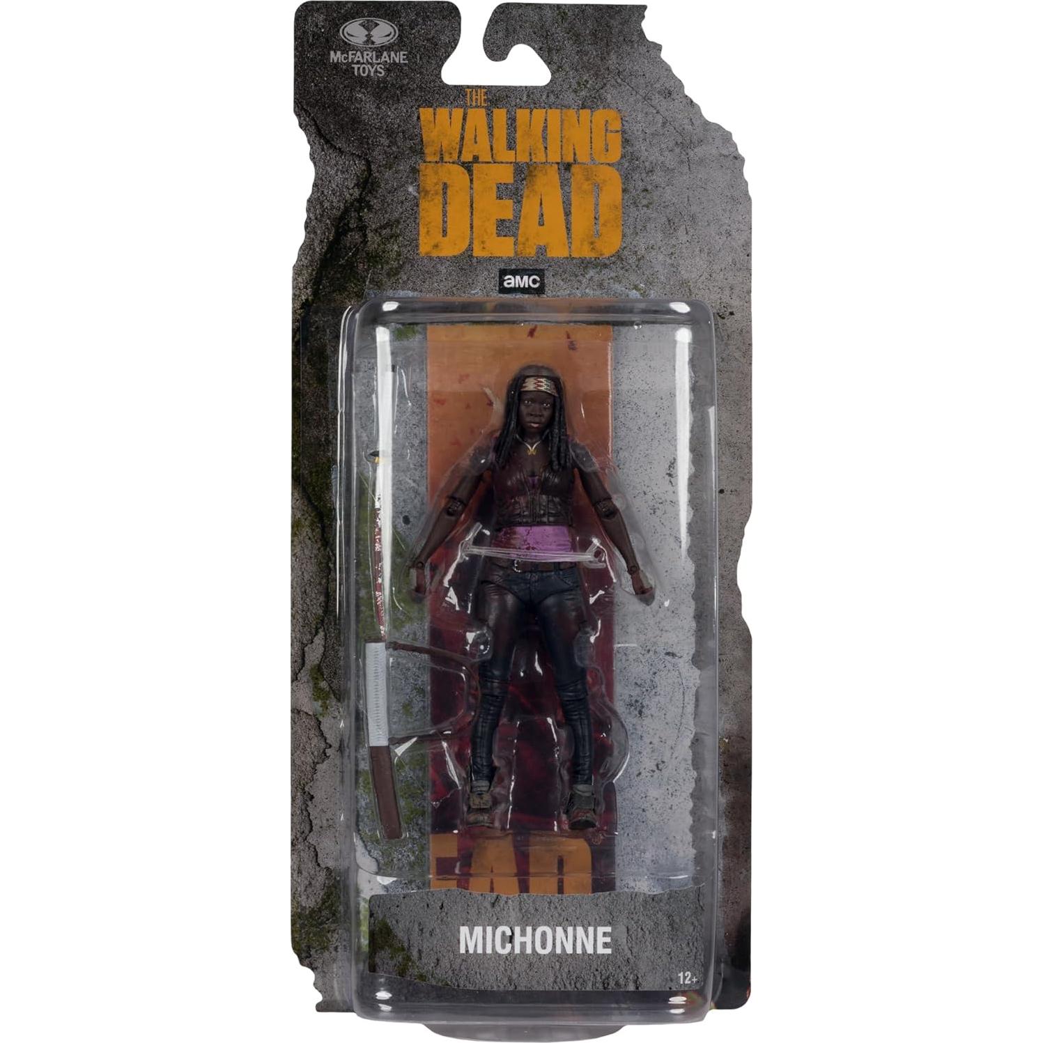 Figura articulada Michonne 14cm McFarlane Toys The Walking Dead