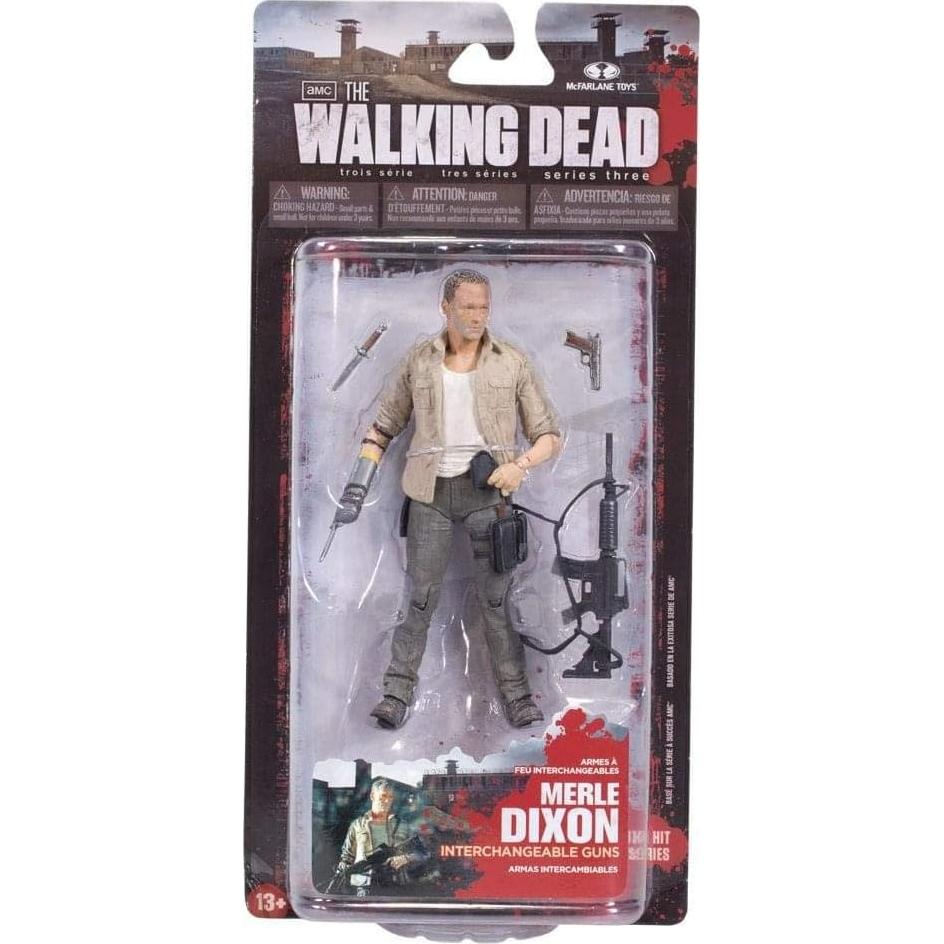 Figura de acción Merle Dixon The Walking Dead McFarlane 12.7cm