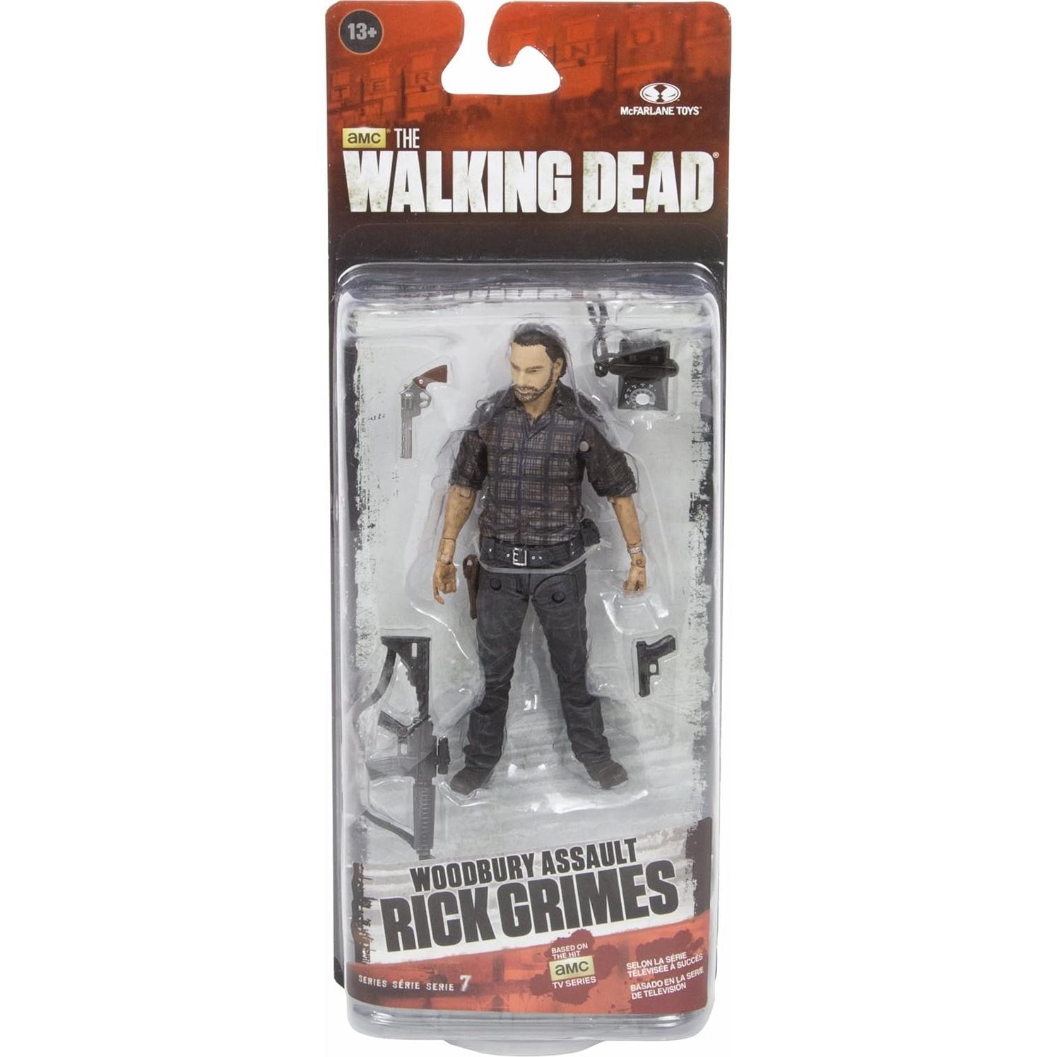 Figura de Acción Rick Grimes McFarlane 12.7 cm The Walking Dead