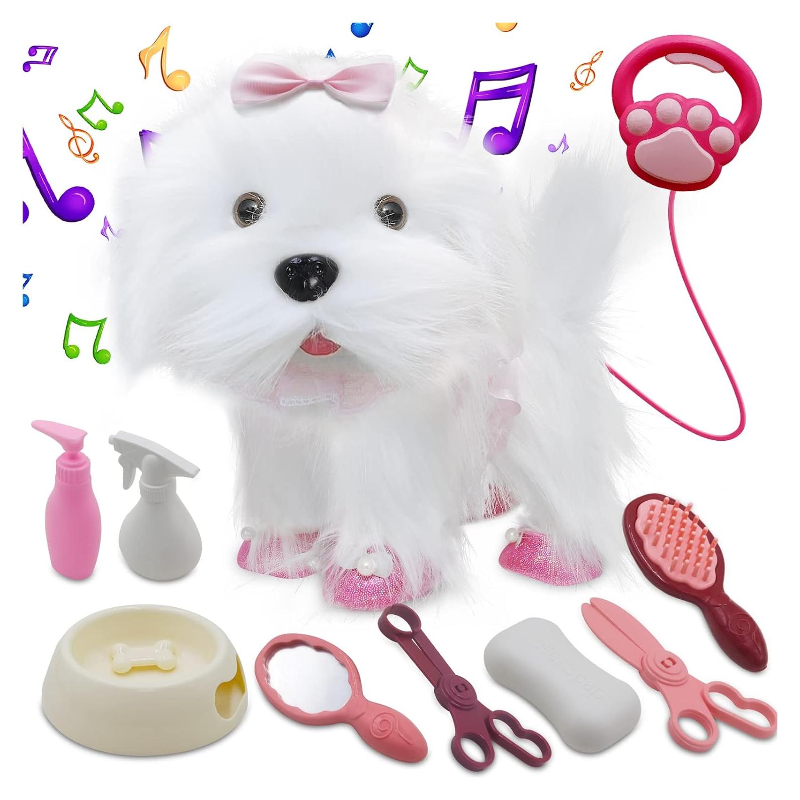 Perro de Juguete Interactivo Jaydear - Camina, Ladra y Canta