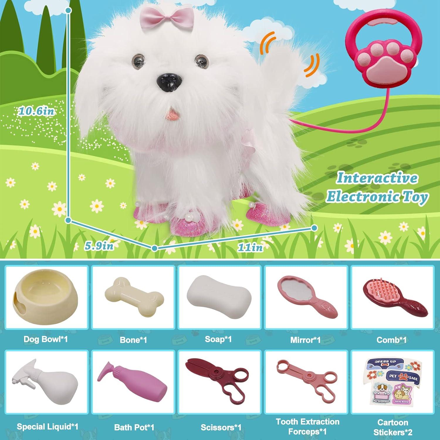 Perro de Juguete Interactivo Jaydear - Camina, Ladra y Canta