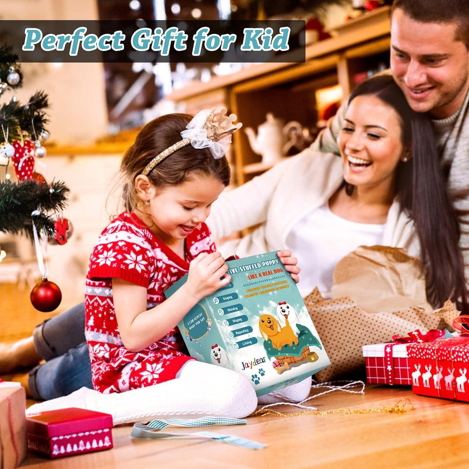 Perro de Juguete Interactivo Jaydear - Camina, Ladra y Canta